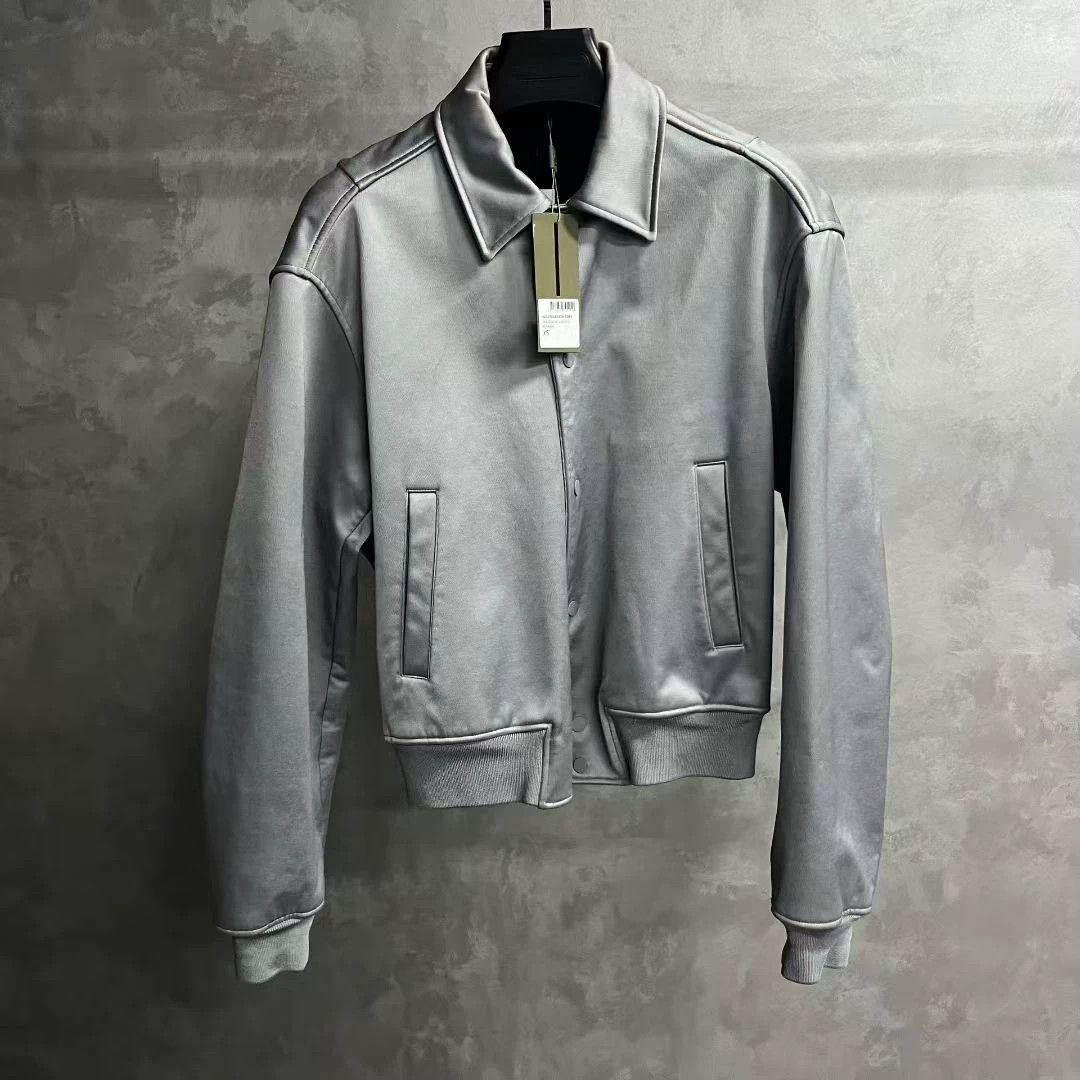 Dior Dior Gray Embossed Glossy Lapel Jacket Size XS / US 0-2 / IT 36-38 - 1 Thumbnail