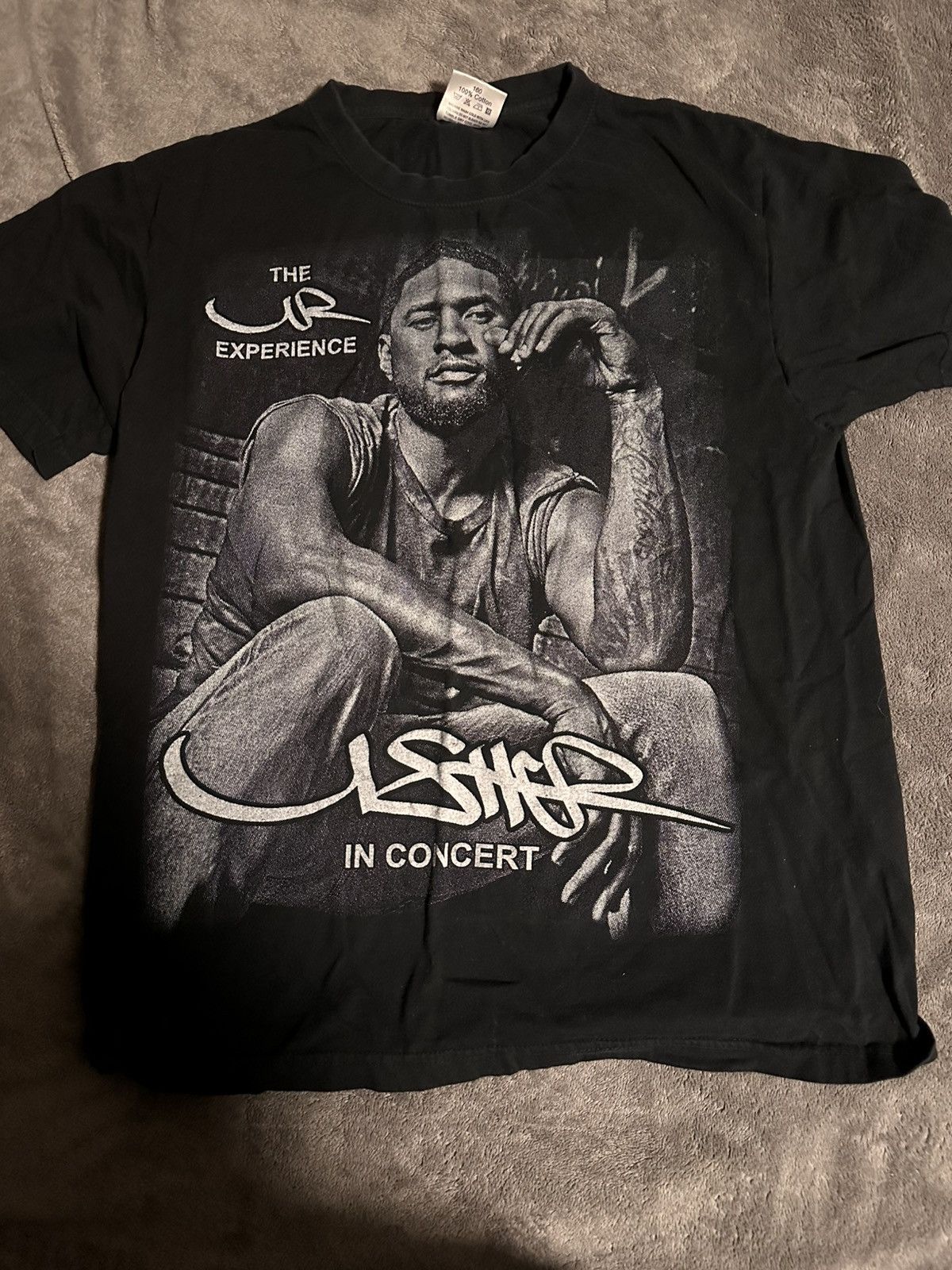 Vintage Usher 2014 UR Tour merch Size US L / EU 52-54 / 3 - 1 Thumbnail