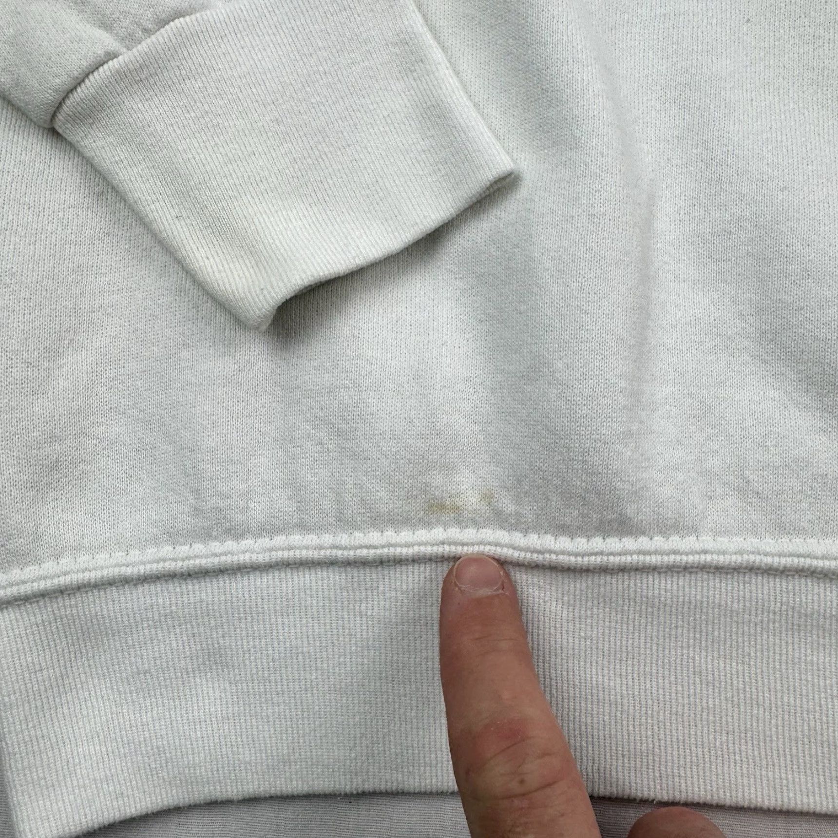 Fruit Of The Loom Vintage Desert Nature Sweatshirt Adult Large White Animals Southwestern 90s USA Size US L / EU 52-54 / 3 - 5 Thumbnail