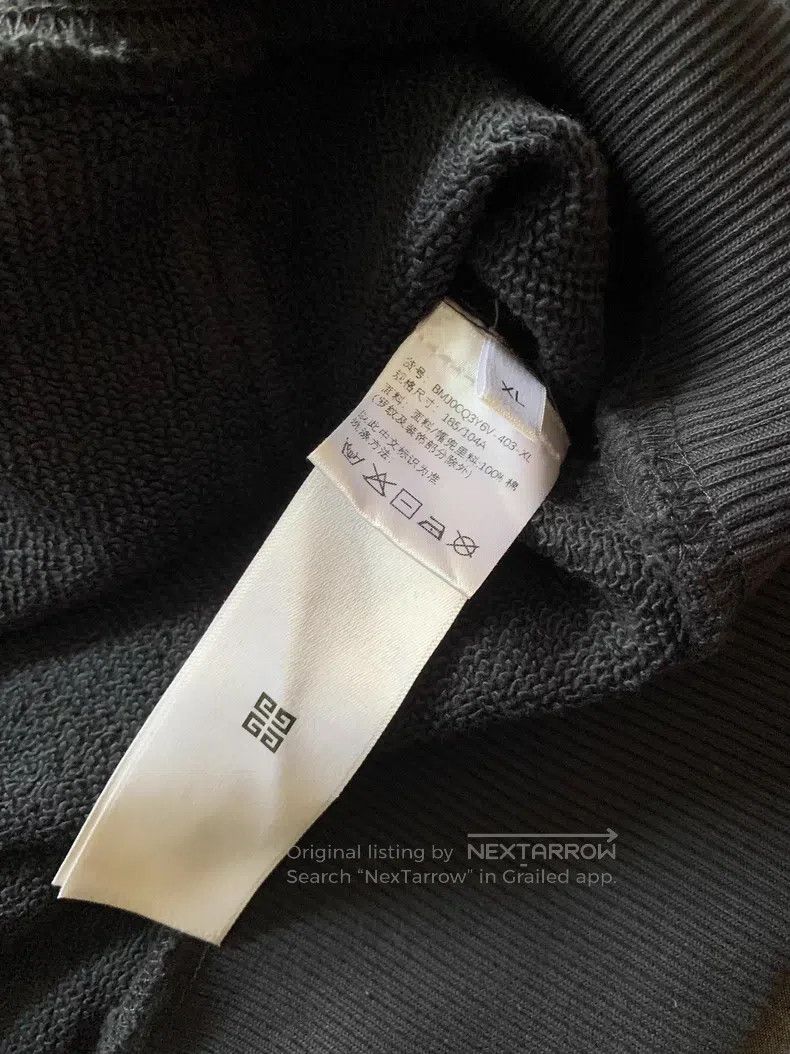 Givenchy Givenchy Heavy Embroidered Sweatshirt Size US XL / EU 56 / 4 - 6 Thumbnail