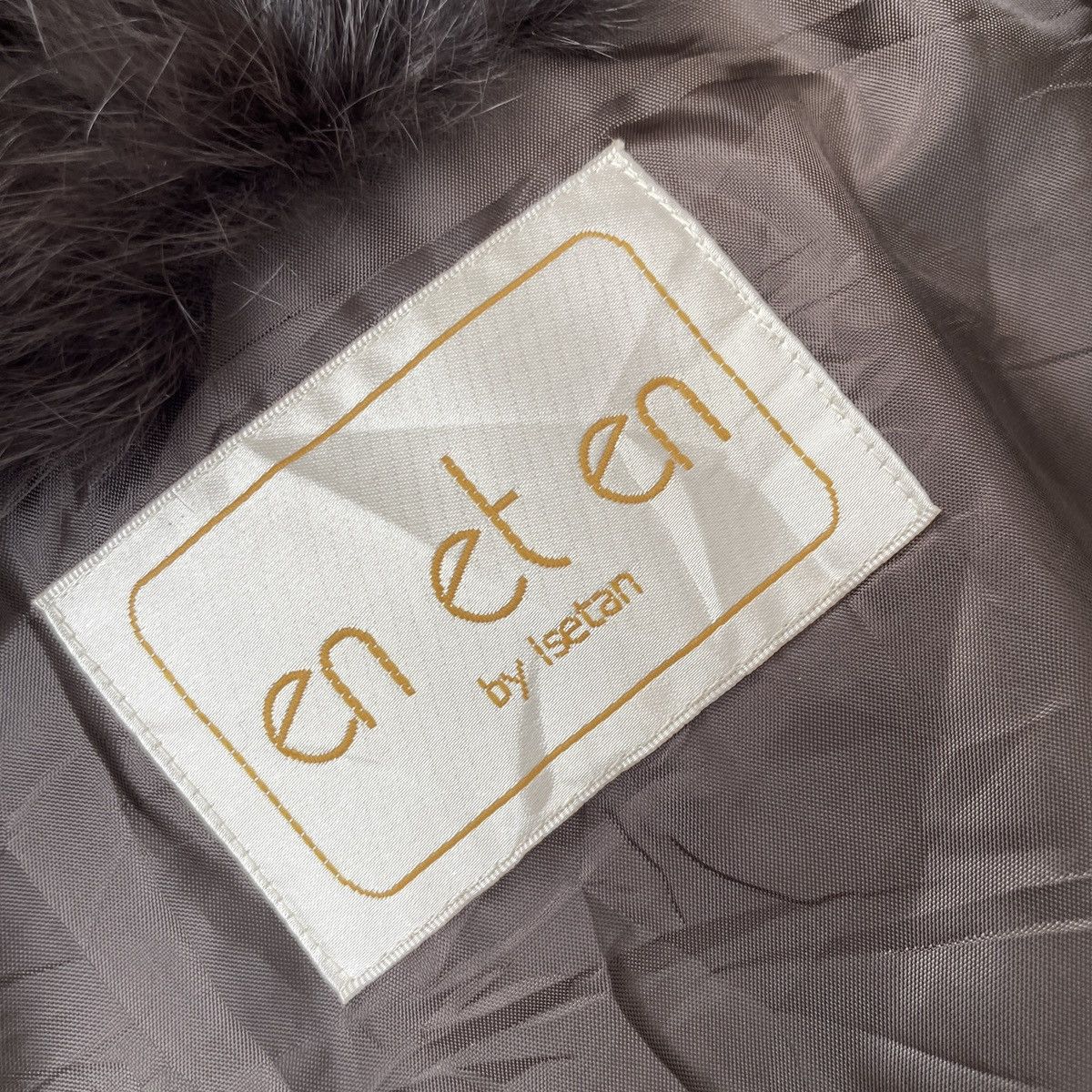Japanese Brand En Et En By Isetan Faux Fur Coat Jacket Size XL / US 12-14 / IT 48-50 - 11 Thumbnail