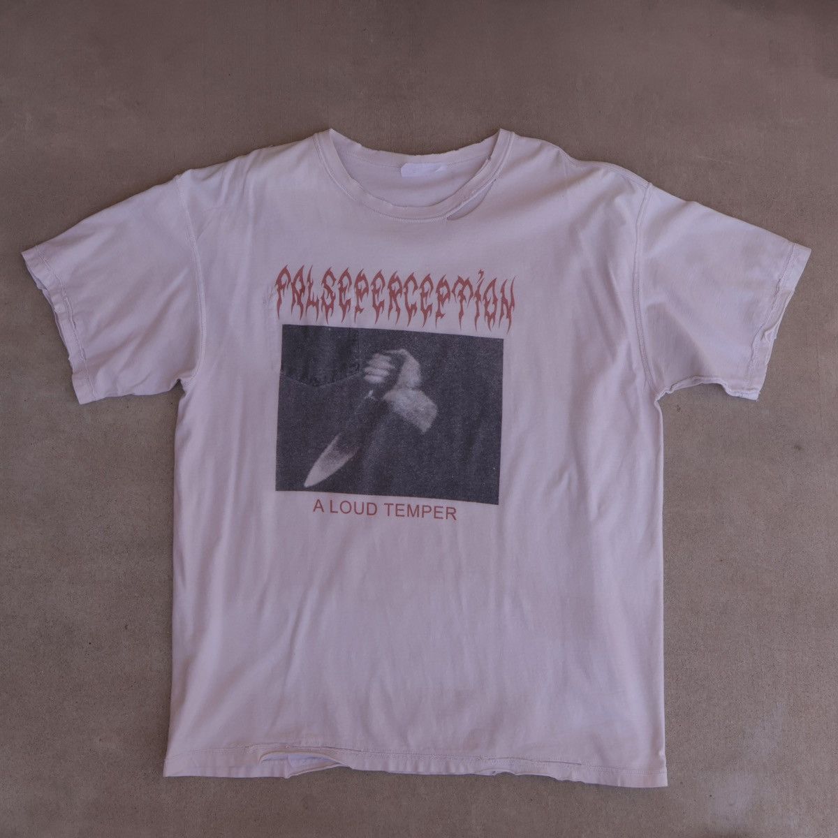 Vintage False Perception- A Loud Temper t shirt Size US XL / EU 56 / 4 - 1 Thumbnail