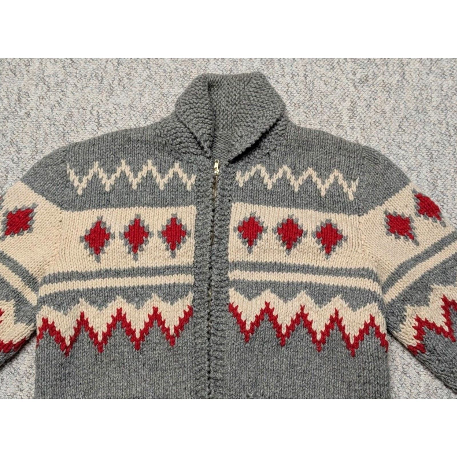 Vintage VINTAGE Cowichan Sweater Hats? Wait Size US M / EU 48-50 / 2 - 5 Thumbnail