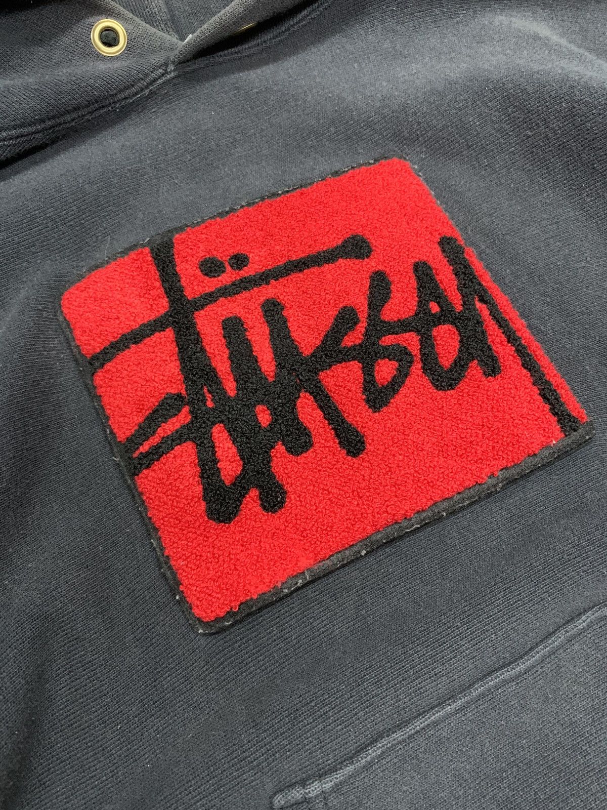 Stussy Vintage Stussy X Champion Reverse Weave Hoodie Size US L / EU 52-54 / 3 - 5 Thumbnail