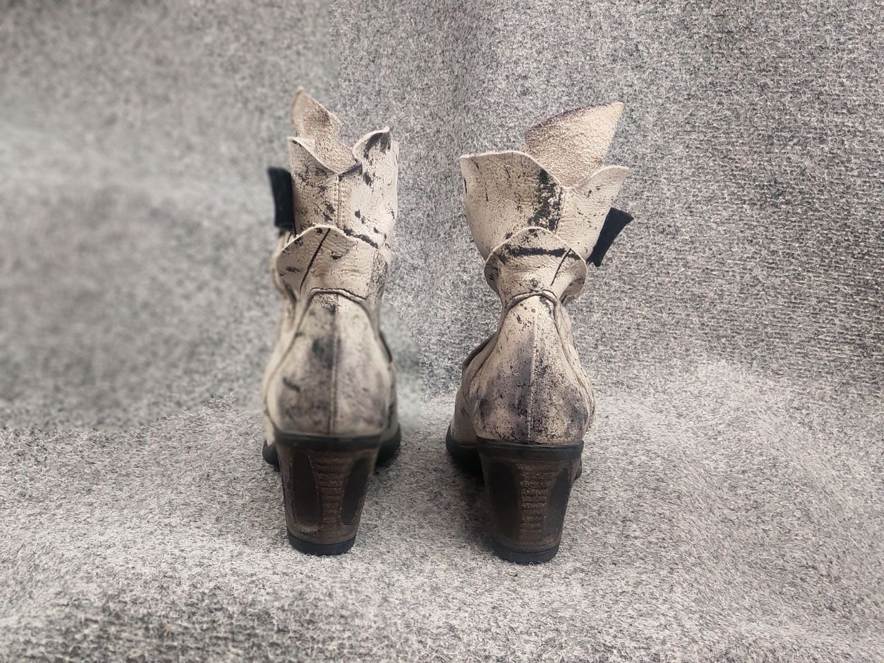 If Six Was Nine Vintage Papucei leather Ankle boots aged Ann MA+ guidi style Size US 10 / IT 40 - 8 Thumbnail