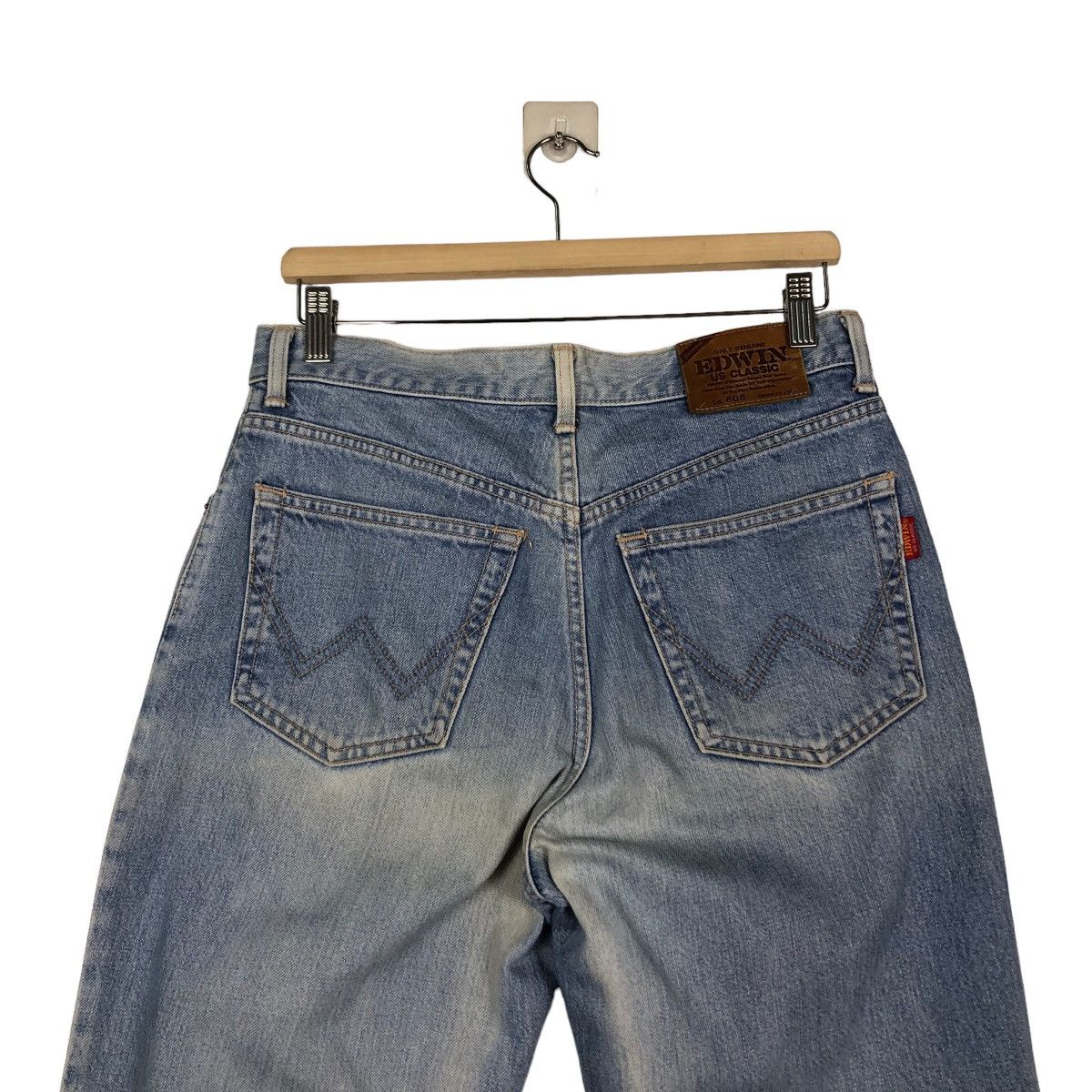 Edwin 🔥Vintage Denim Jeans Edwin Us Classic Biker Wear Size US 30 / EU 46 - 9 Thumbnail