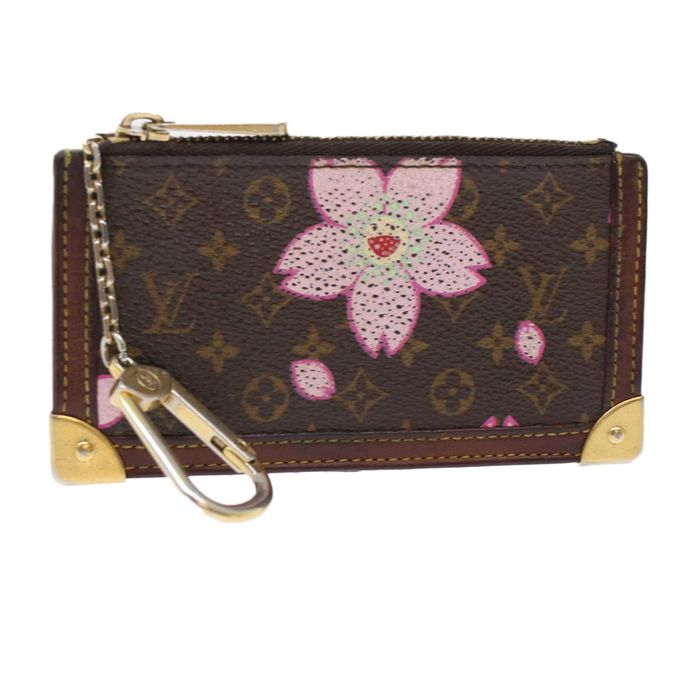 Louis Vuitton Coin Case Monogram Cherry Blossom Pochette Cle