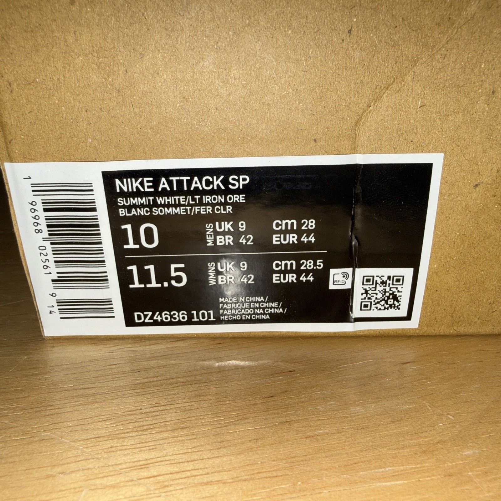 Nike Size 10 - Nike Social Status x Mac Attack SP Silver Linings Size US 10 / EU 43 - 13 Thumbnail