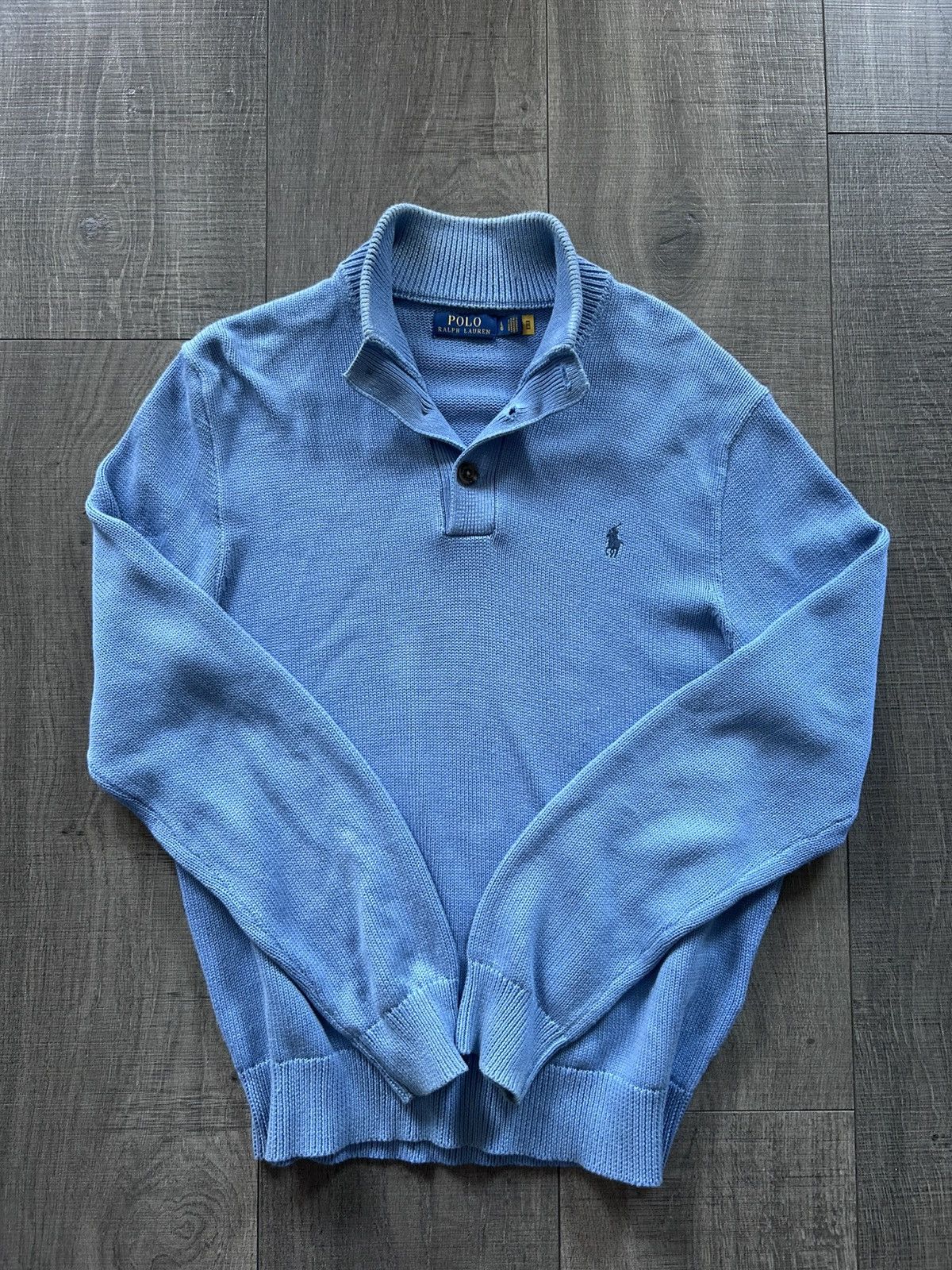 Polo Ralph Lauren Blue Ralph Lauren Sweatshirt Size US L / EU 52-54 / 3 - 1 Thumbnail