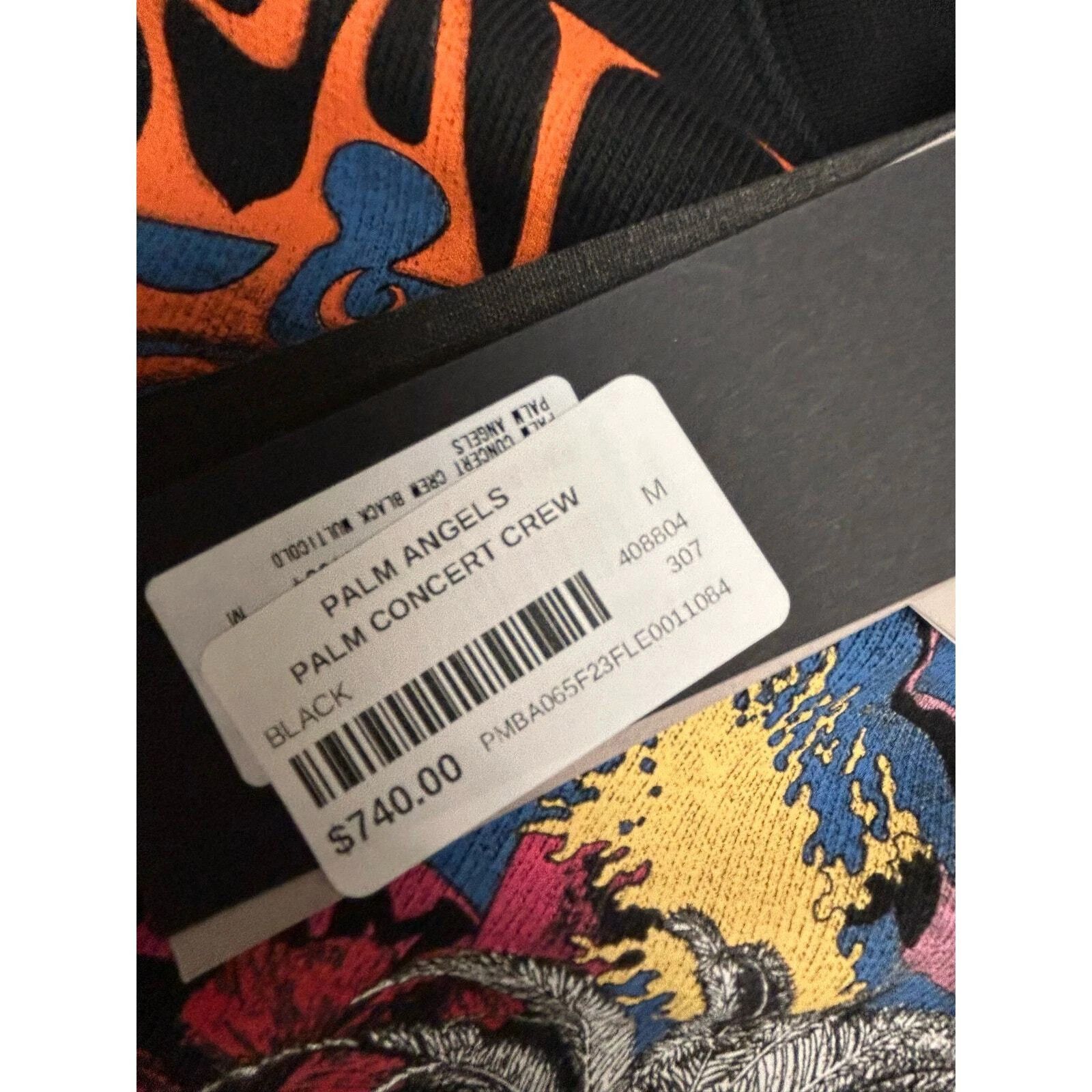 Palm Angels Palm Angels Concert Crewneck Size US M / EU 48-50 / 2 - 9 Thumbnail