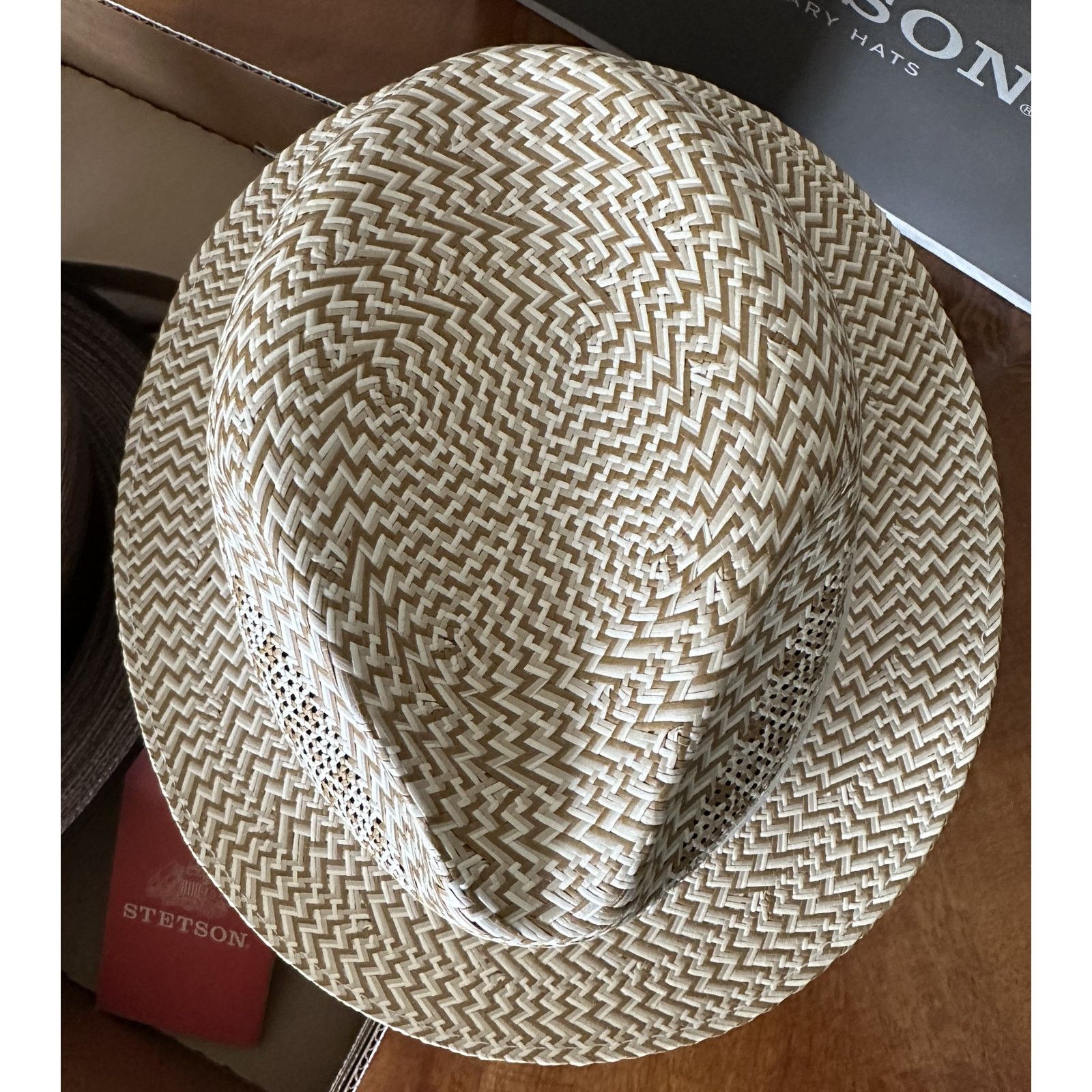 Stetson Stetson Dunbar Fedora & Moor Panama Straw Hat Size 7 3/8 Size ONE SIZE - 2 Thumbnail