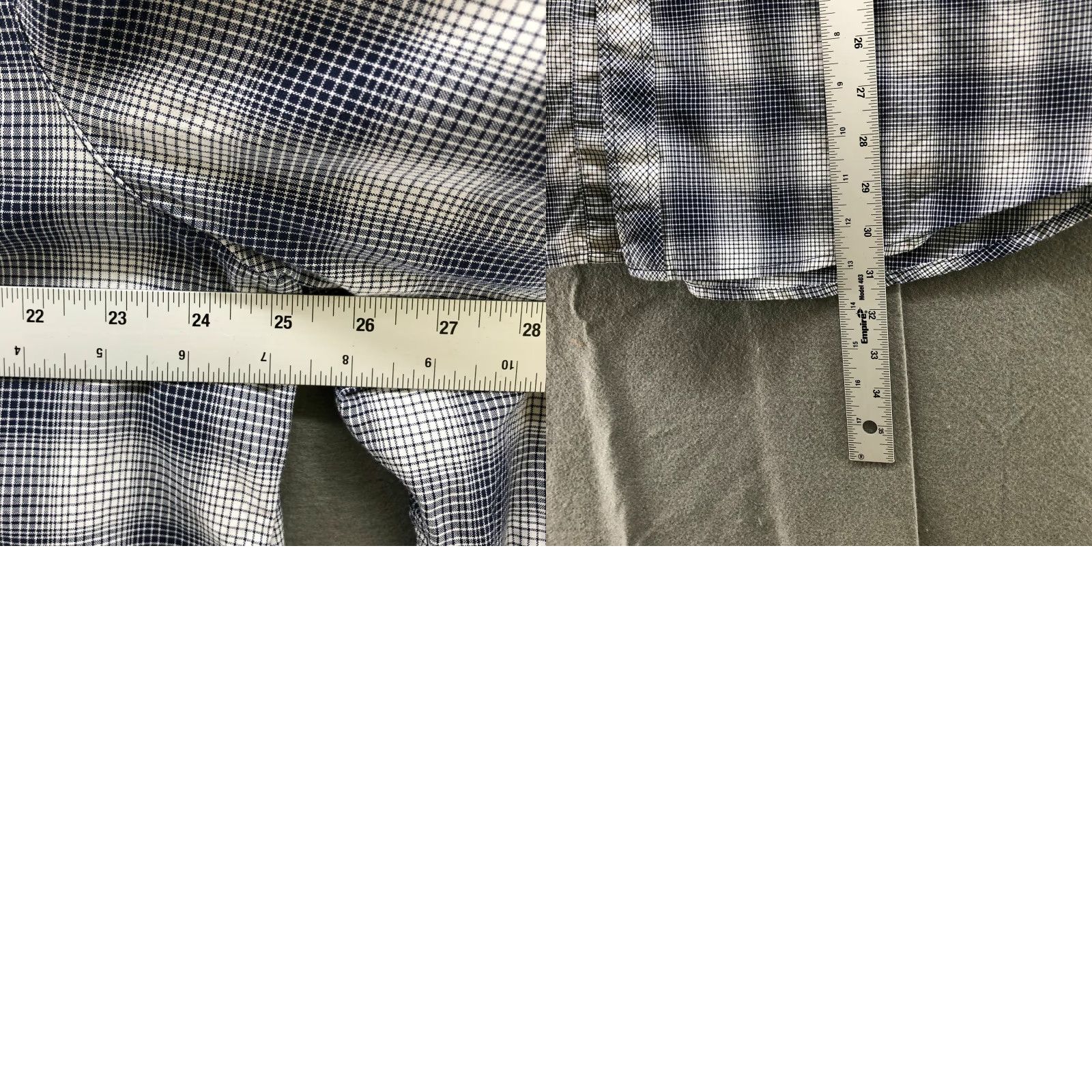 Vintage R-Vintage Mens Western Snap Button Embroidered Shirt XXL Blue Plaid Cowboy Button-Up Chest Pockets Casual Size US XXL / EU 58 / 5 - 8 Thumbnail