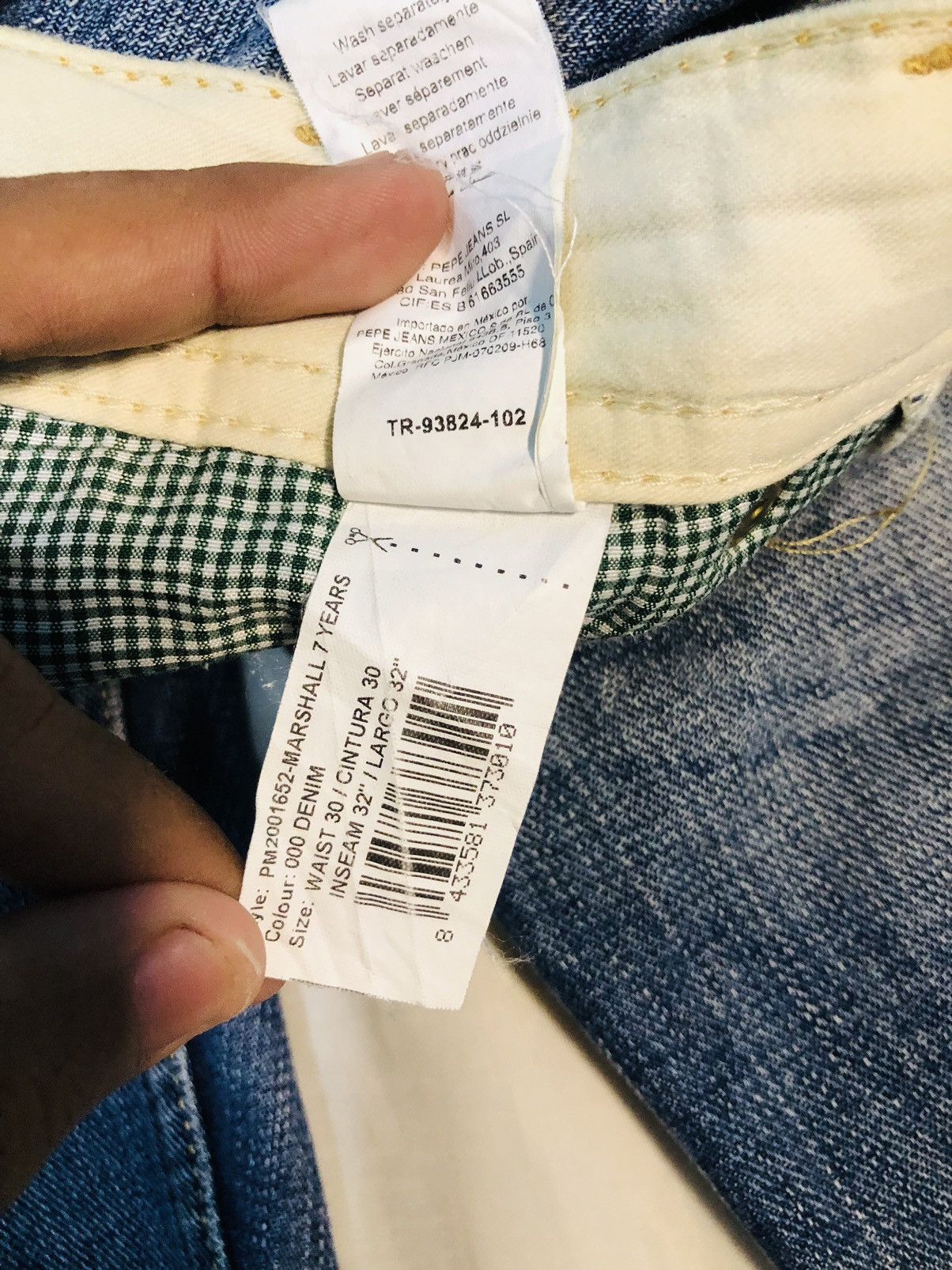 Pepe Jeans × Vintage Vintage Heritage Distressed Jeans (3) Size US 32 / EU 48 - 15 Thumbnail