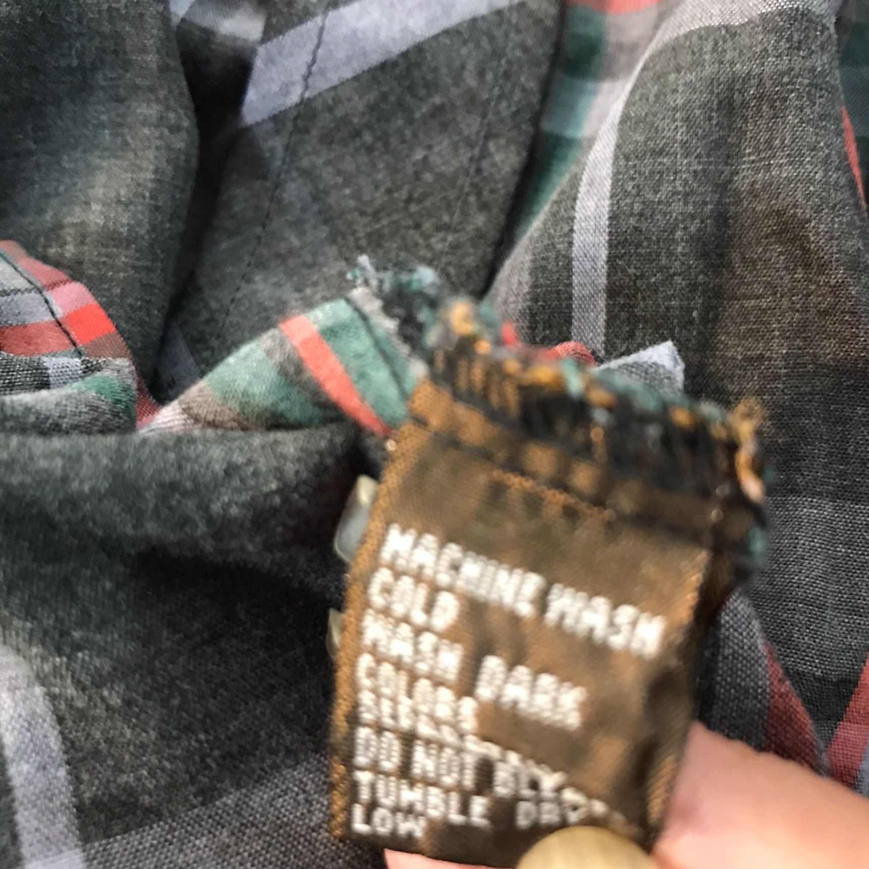 Vintage Outlaw Western Wear Shirt Multi-Plaid Pearl Snap Shirt Womens Size 3X Collared Button-Up Country of Origin China Size XXL / US 16-18 / IT 52-54 - 6 Thumbnail