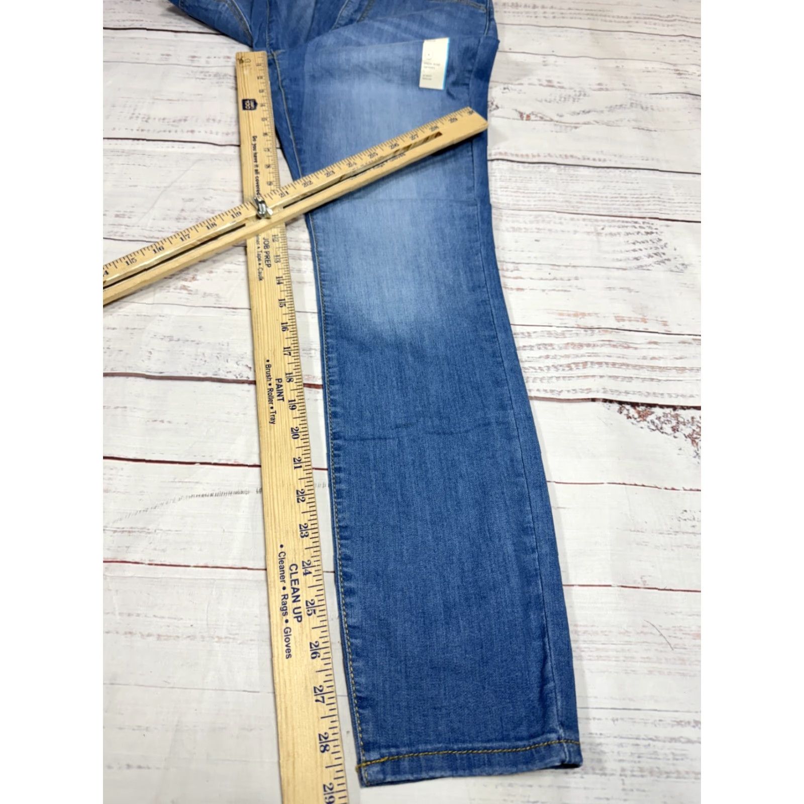 Vintage Universal Thread High Rise Skinny Jeans Ankle Stretch Womens 6 Blue NWT Reg 28x29 Black? Size 28" / US 6 / IT 42 - 5 Thumbnail