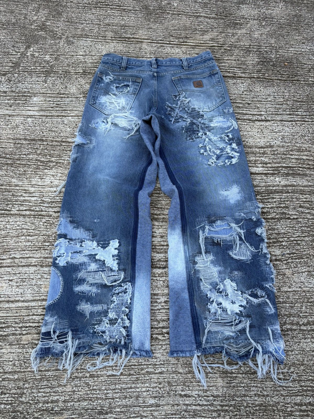 Carhartt Fray Theory Denim 1of1 (size35x31) Size US 35 - 8 Thumbnail
