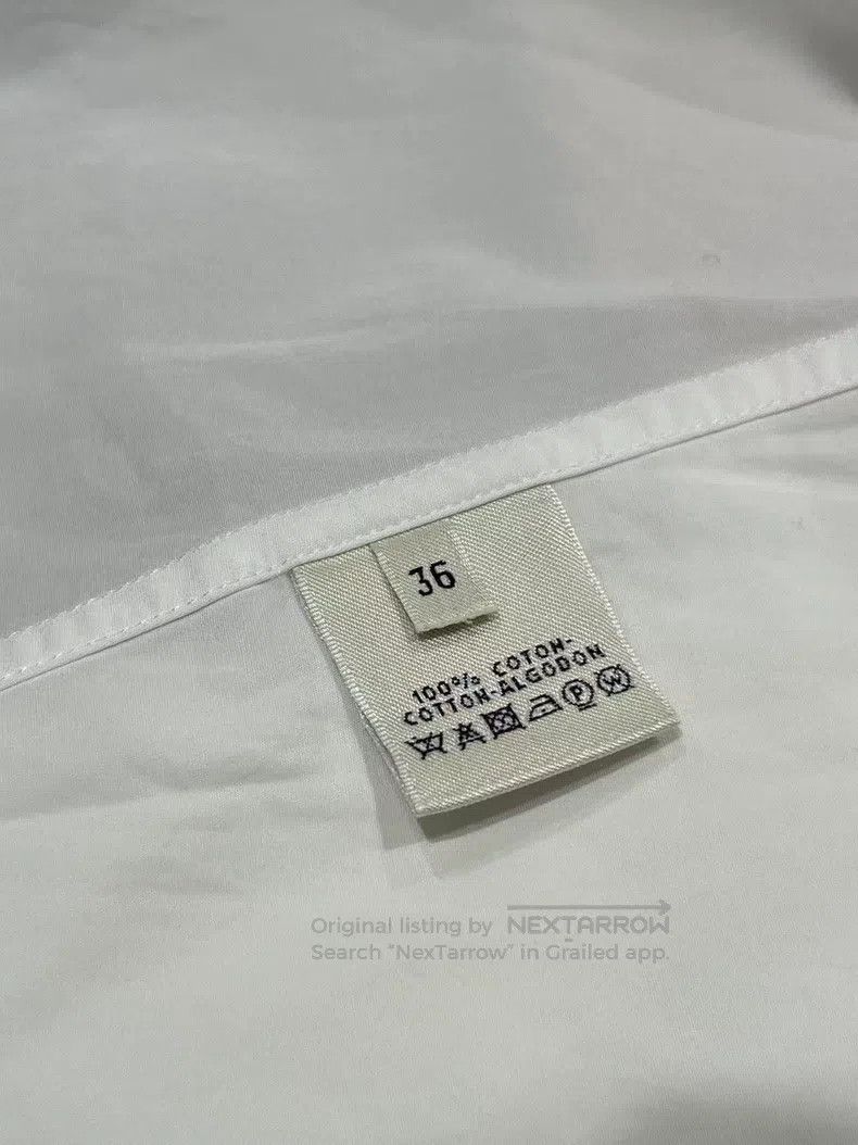 Hermes Hermes White shirt dress Size XS / US 0-2 / IT 36-38 - 5 Thumbnail