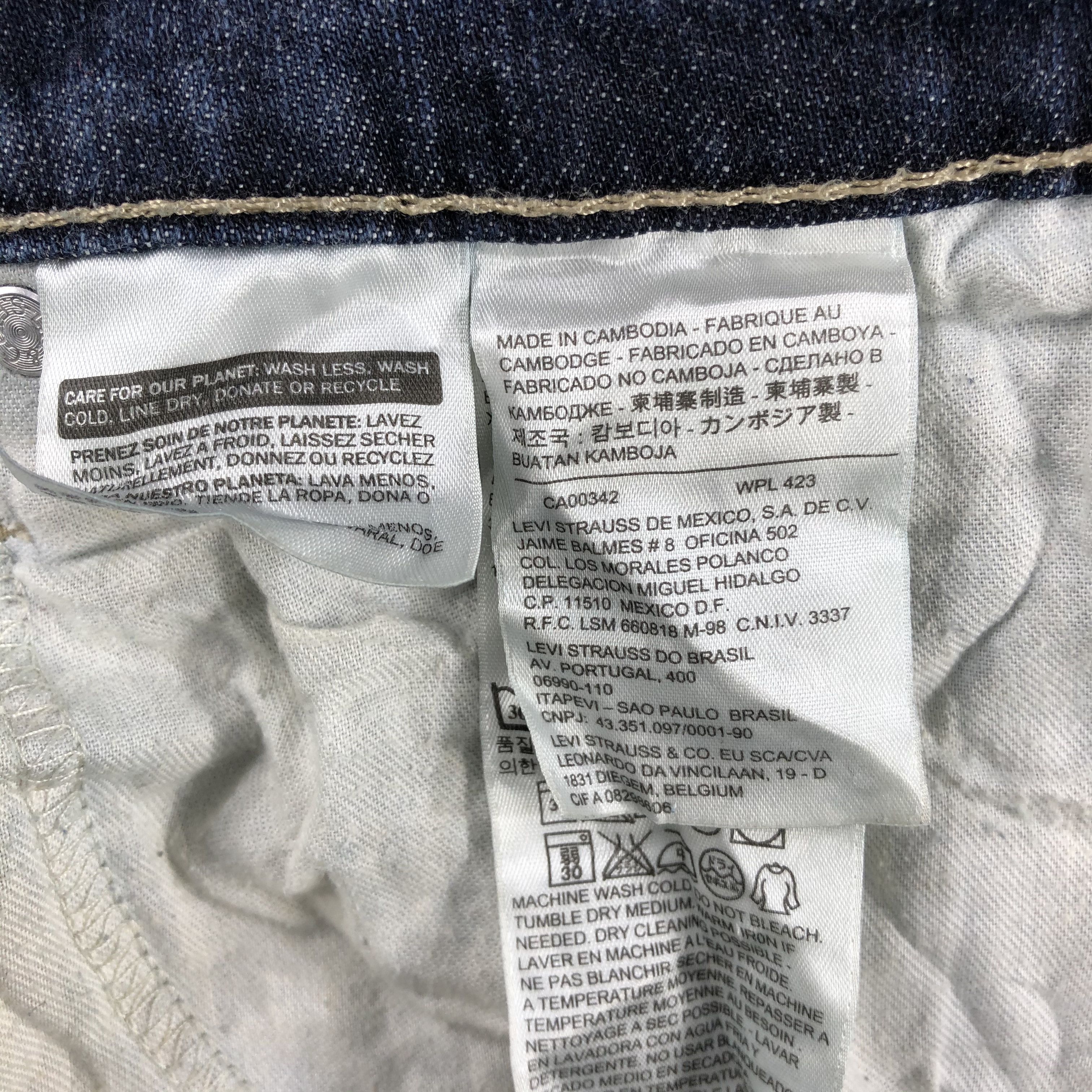 Levi's Vintage Levis 511 Earth Tone Jeans-J2078 Size US 34 / EU 50 - 13 Thumbnail