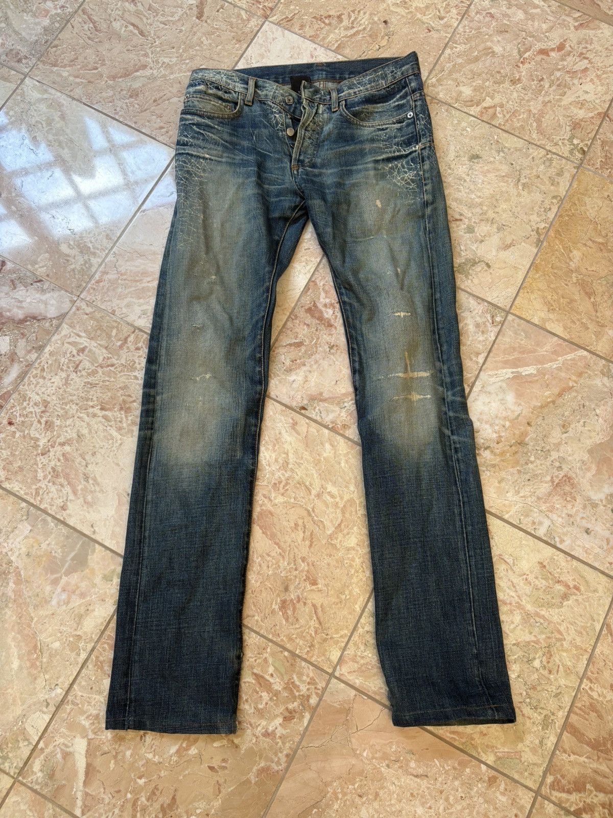 Dior Spiderweb Jeans