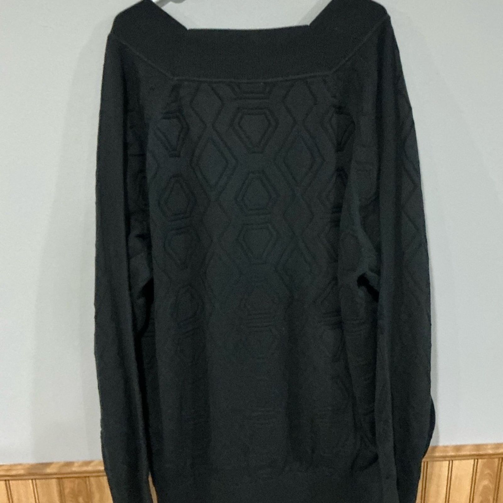 Puma Puma Luxe Black Knit Crew Size XXL / US 16-18 / IT 52-54 - 3 Thumbnail