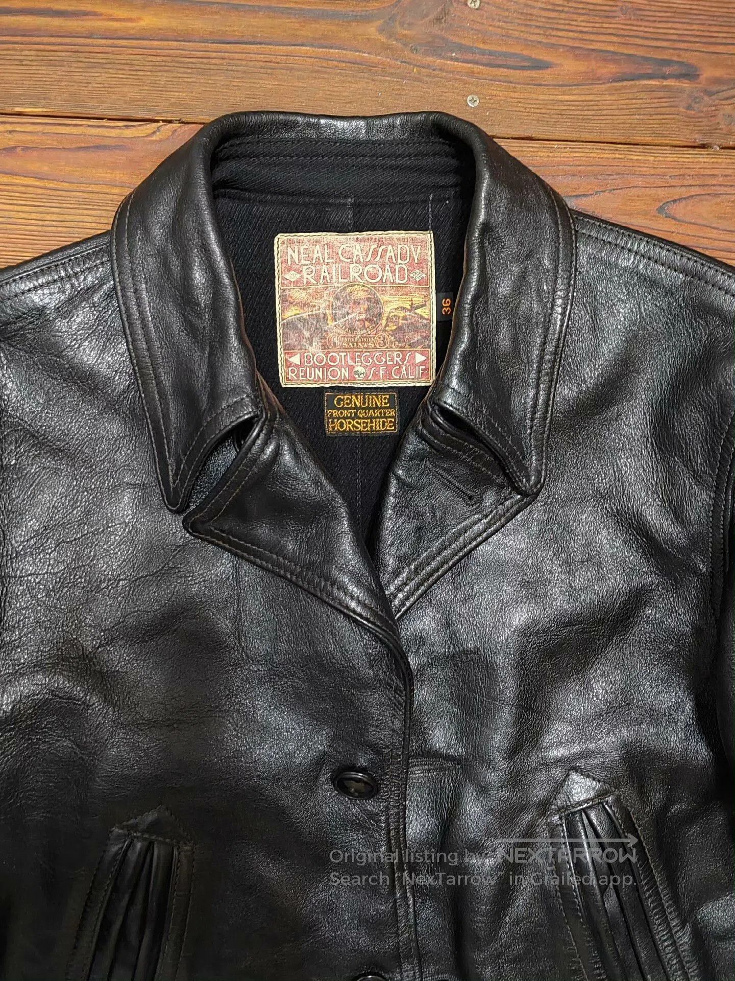 Freewheelers FREEWHEELERS Dispatcher Leather Jacket. Size US M / EU 48-50 / 2 - 3 Thumbnail