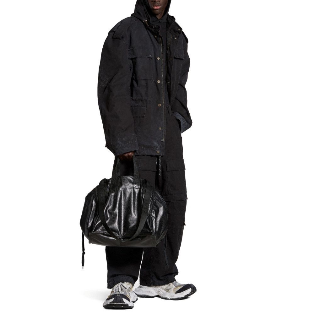 Balenciaga o1la1rc1a1125 Size: OS / Cargo Large Tote Bag in Black Size ONE SIZE - 5 Thumbnail