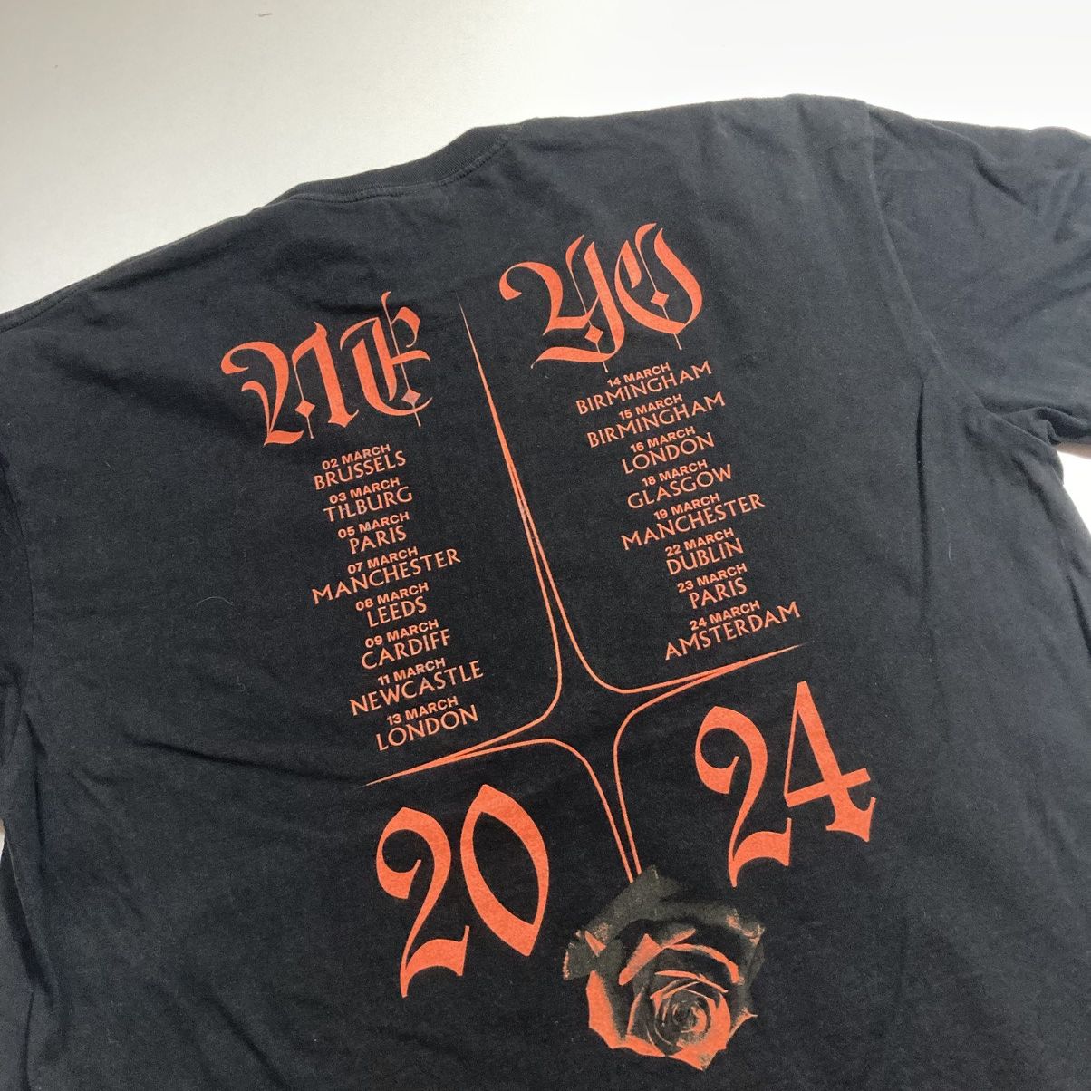 Rap Tees ne-yo champagne & roses tour rnb soul hip hop tee Size US XXL / EU 58 / 5 - 5 Thumbnail