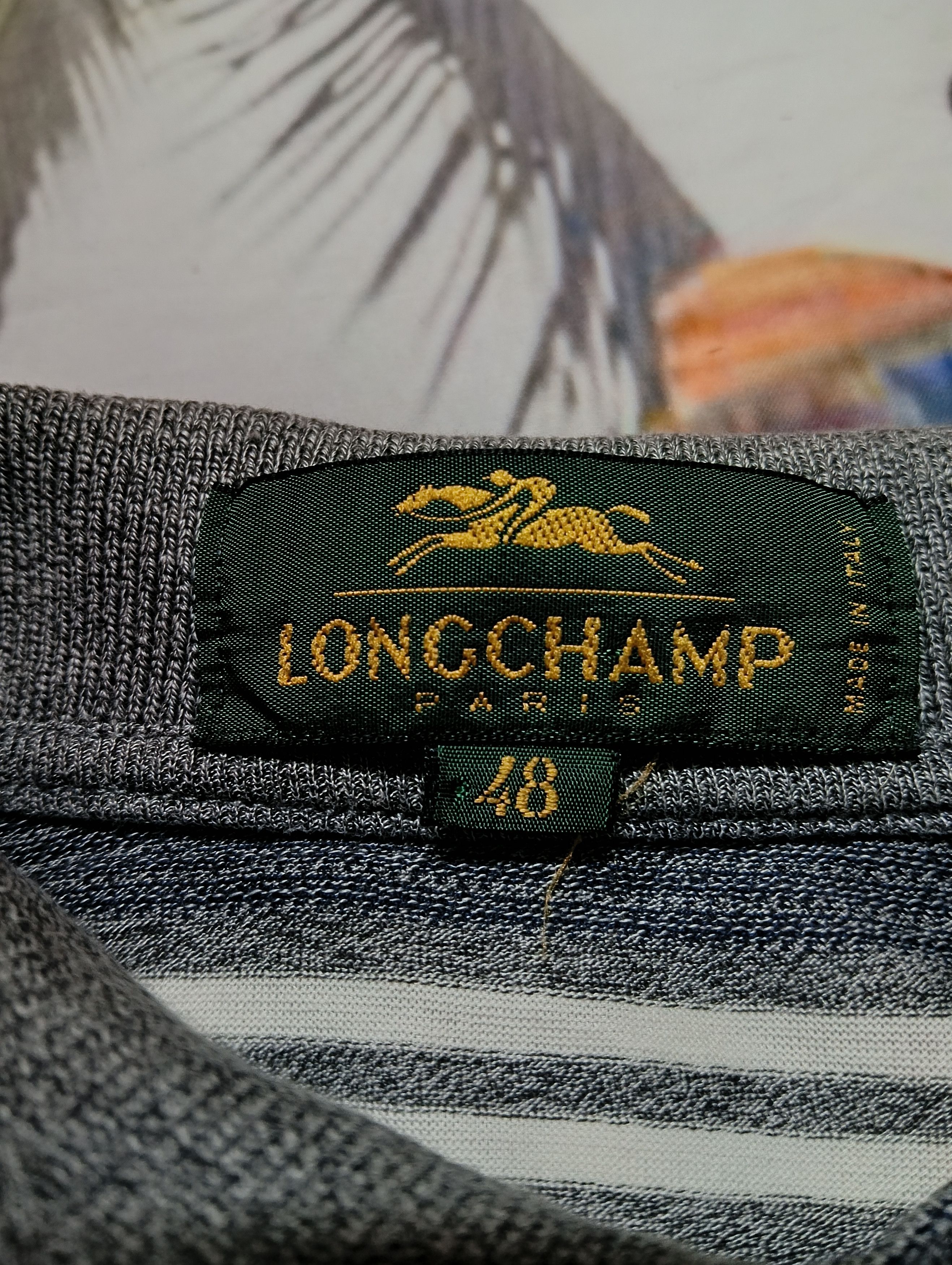 Longchamp × Vintage vintage longchamp polo shirts Size US M / EU 48-50 / 2 - 4 Thumbnail