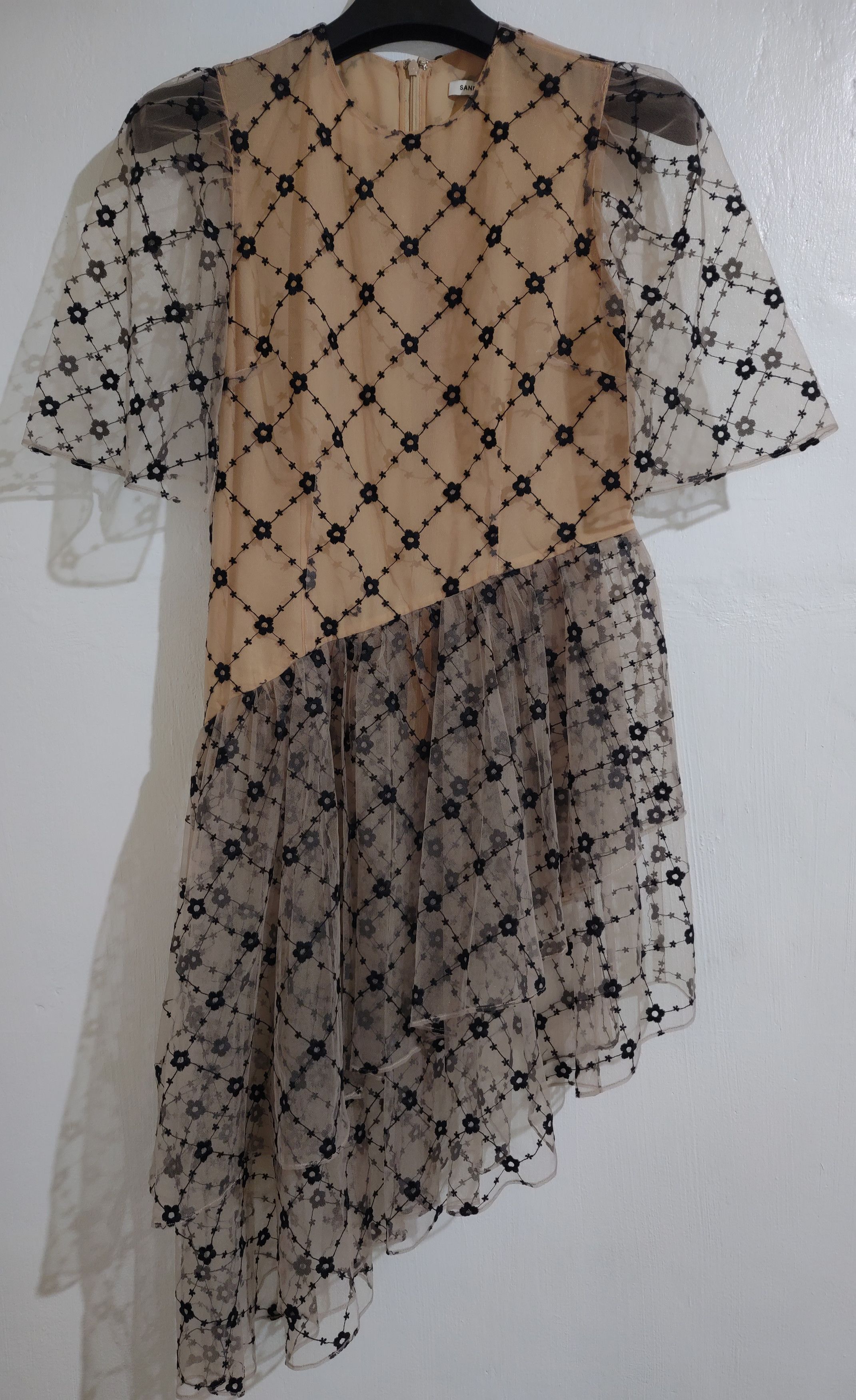 Sandy Liang Franky top - Floral tulle Size S / US 4 / IT 40 - 1 Thumbnail