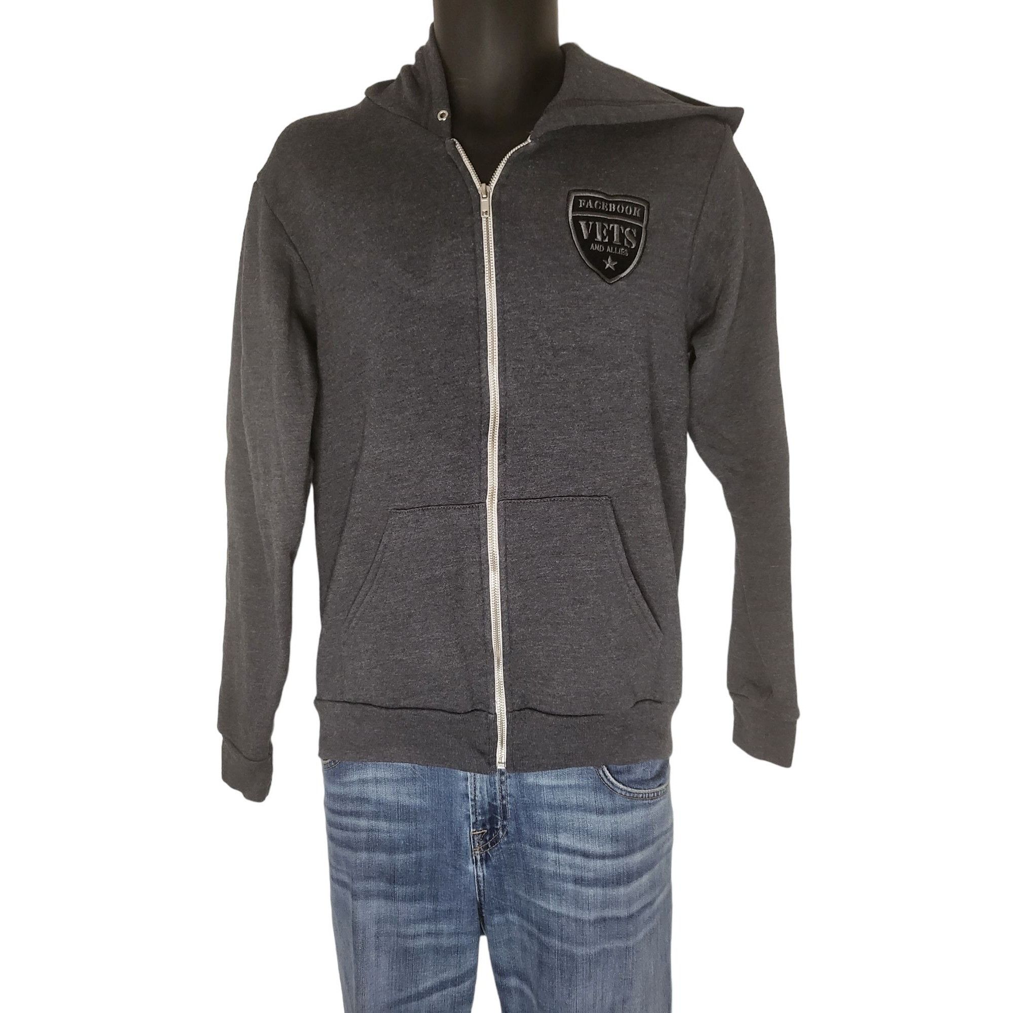 Other Facebook Vets And Allies Hooded Jacket Women Sz M Full Zip G Size M / US 6-8 / IT 42-44 - 1 Thumbnail