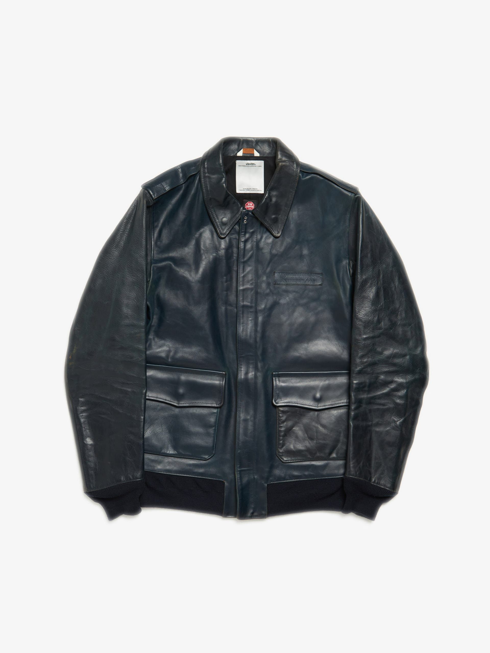 Visvim Visvim 22aw Elmendorf Jkt IT（FR Veg.LB） A2 Leather Jacket 