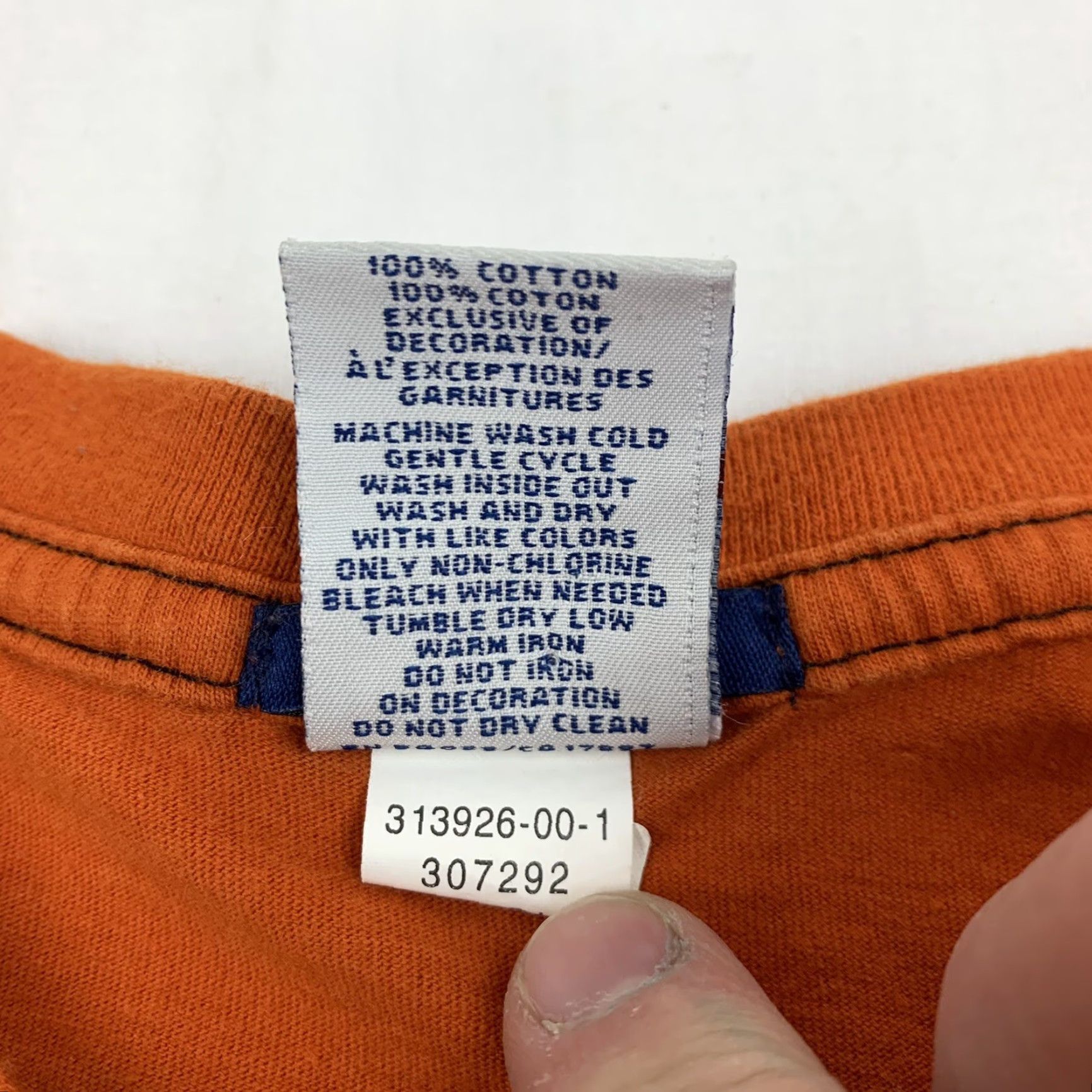 Old Navy VINTAGE Old Navy T Shirt Adult M Orange Athletic New York Y2K Size US M / EU 48-50 / 2 - 3 Thumbnail
