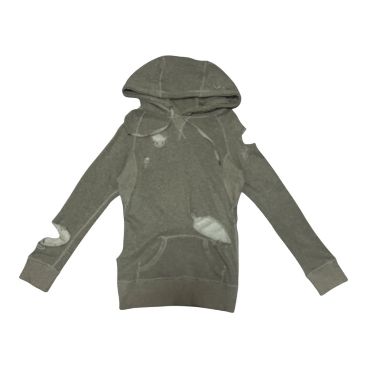 Japanese Brand G.O.A. distressed hoodie Size US M / EU 48-50 / 2 - 1 Thumbnail