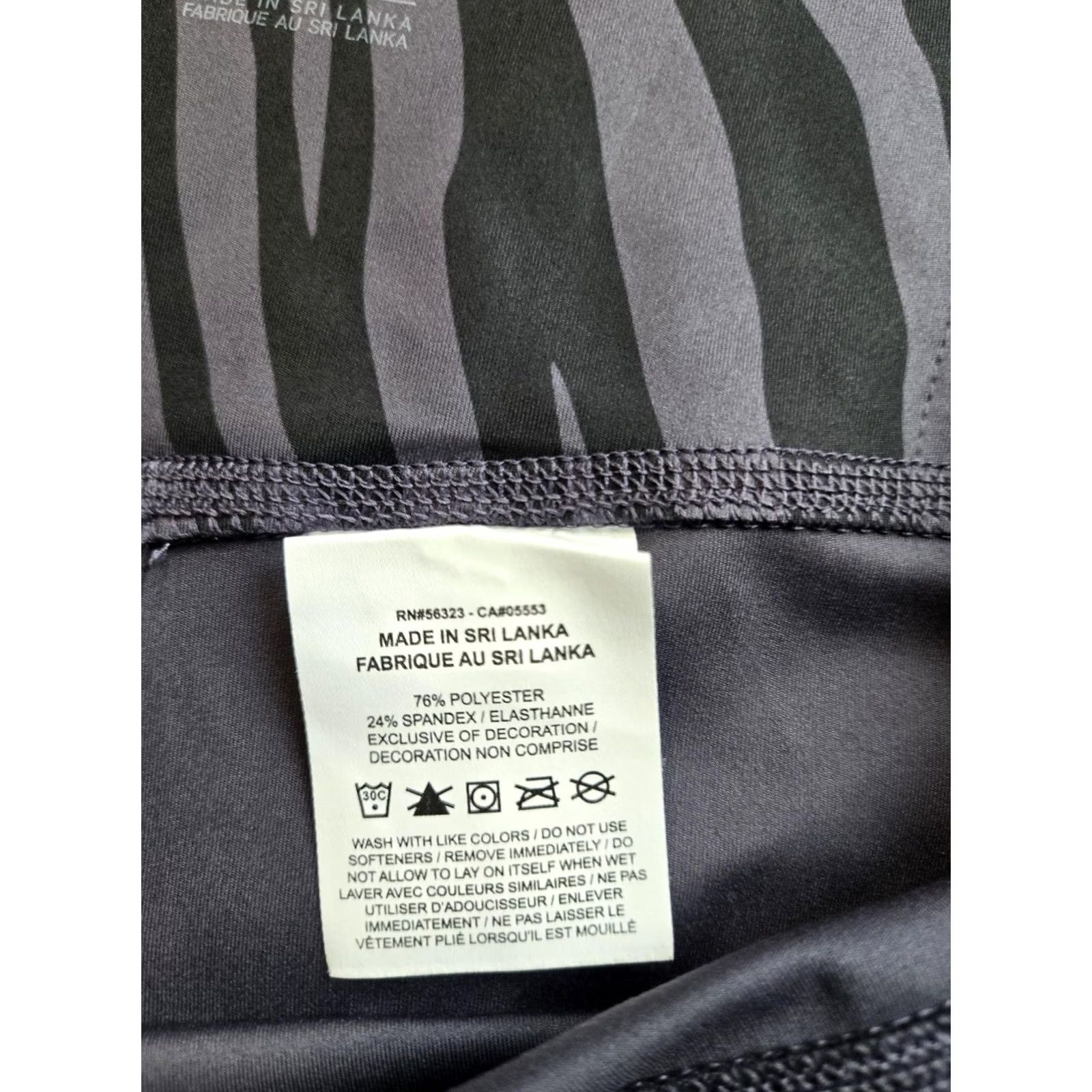 Nike Nike Icon Clash Shorts Womens XL Purple Zebra Dri-FIT 7"L CZ9207-573 Size 40" / US 18 - 5 Thumbnail