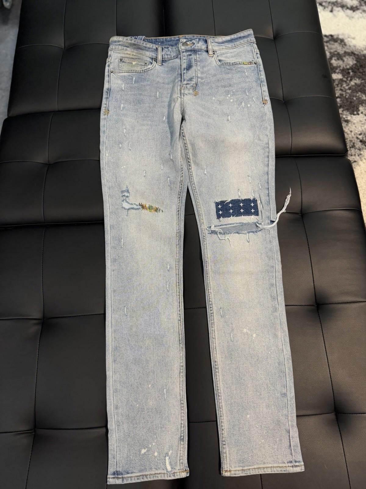 Ksubi Ksubi Men's Jeans Size 32 Light Blue Authentic Pre Owned Size US 32 / EU 48 - 2 Thumbnail