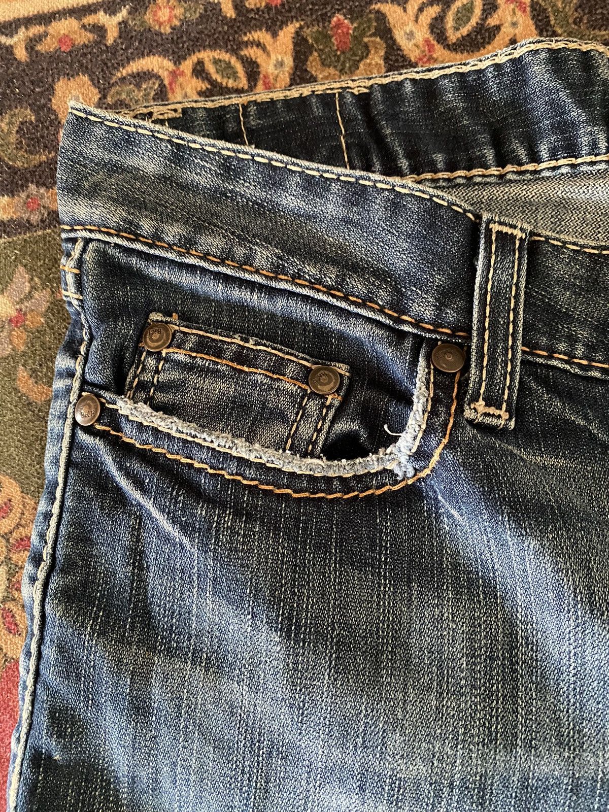 BKE × Japanese Brand × Vintage 🔥FLARE🔥🔥Japanese Brand BKE Flare Distressed Denim Size US 31 - 3 Thumbnail