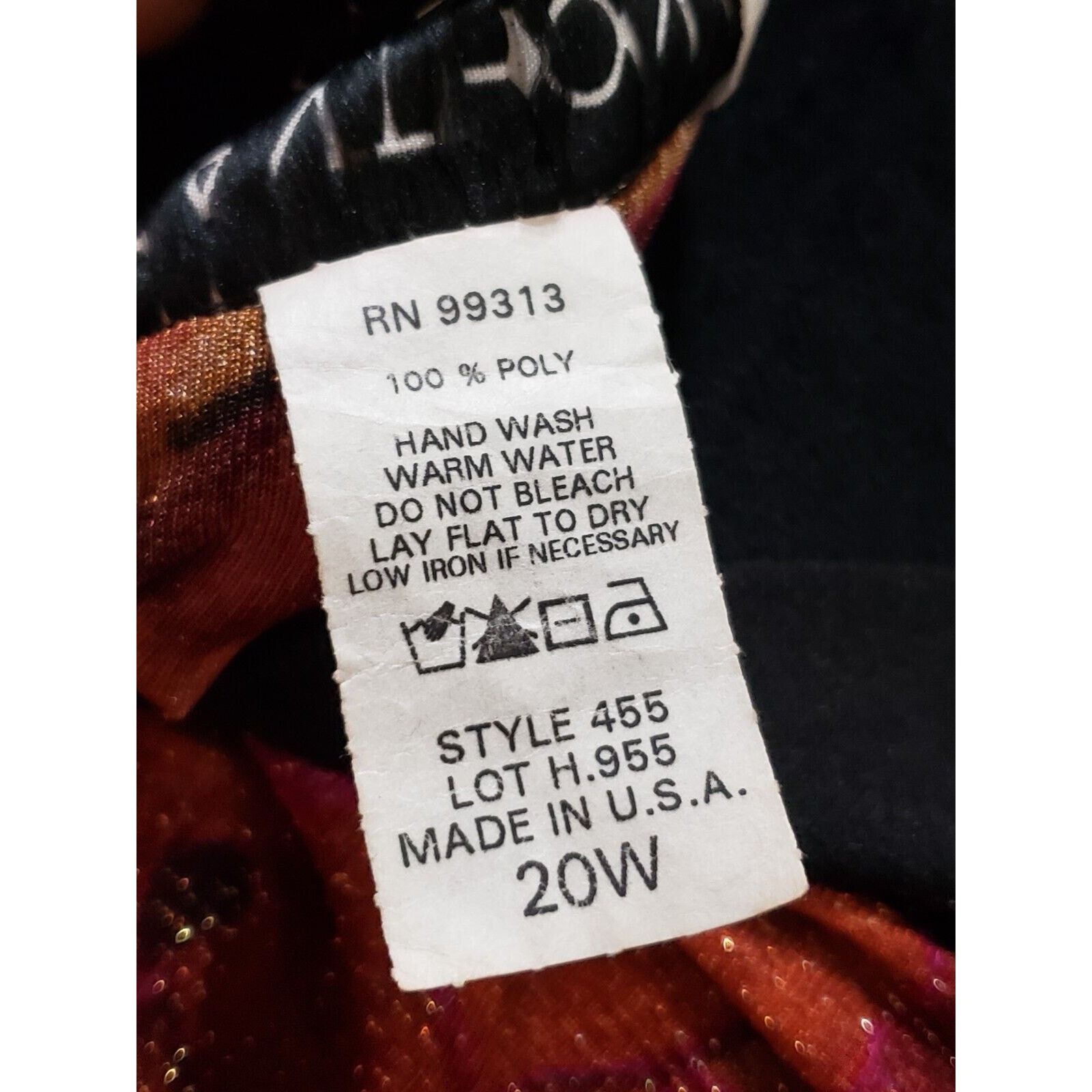 Other ST. Anthony Polyester Round Neck Long Sleeve Top Blouse 20W Size 3XL / US 20-22 - 9 Thumbnail