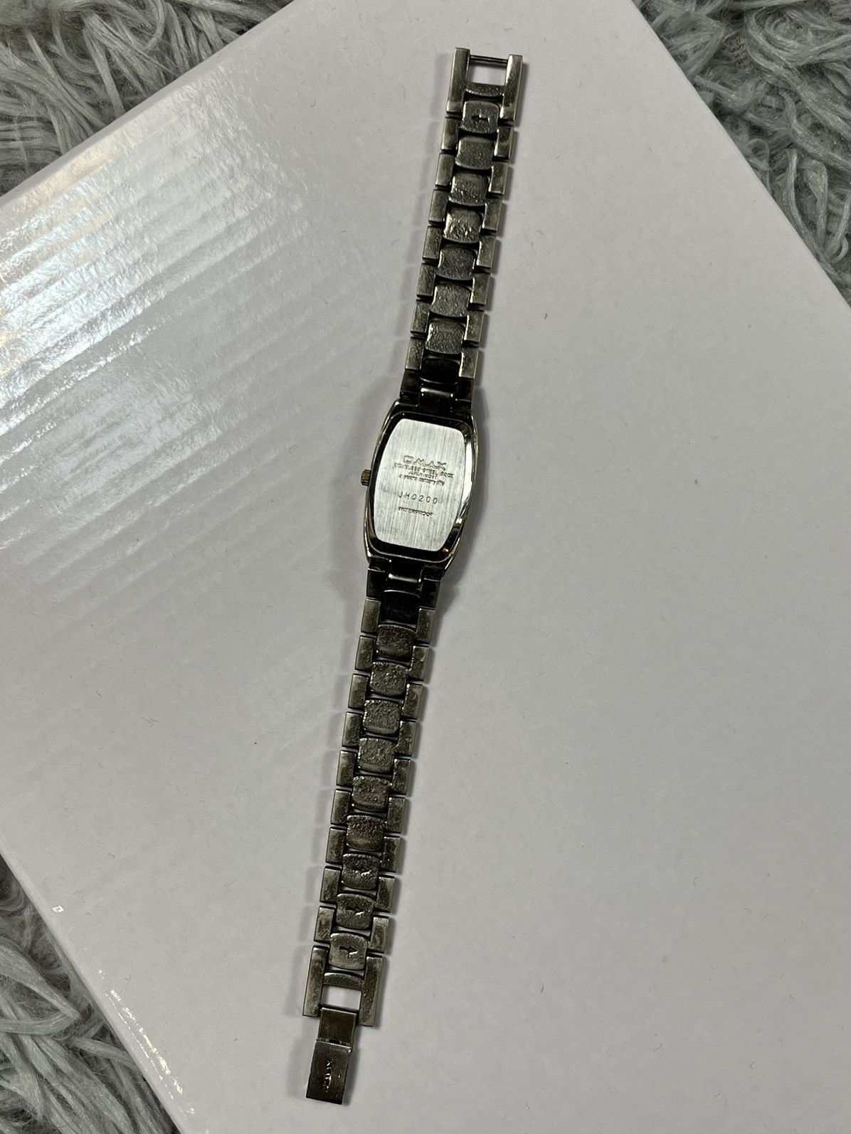 Hysteric Glamour Omax Gold & Silver Crystal Watch – Japanese Brand Size ONE SIZE - 11 Thumbnail