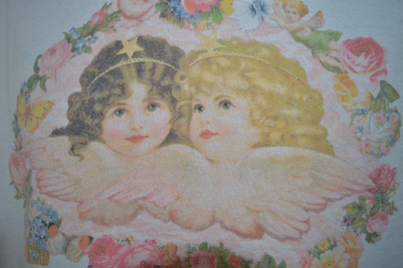 Vintage Vintage Oneita Studio O Angels Tee t-shirt L Size US L / EU 52-54 / 3 - 7 Thumbnail