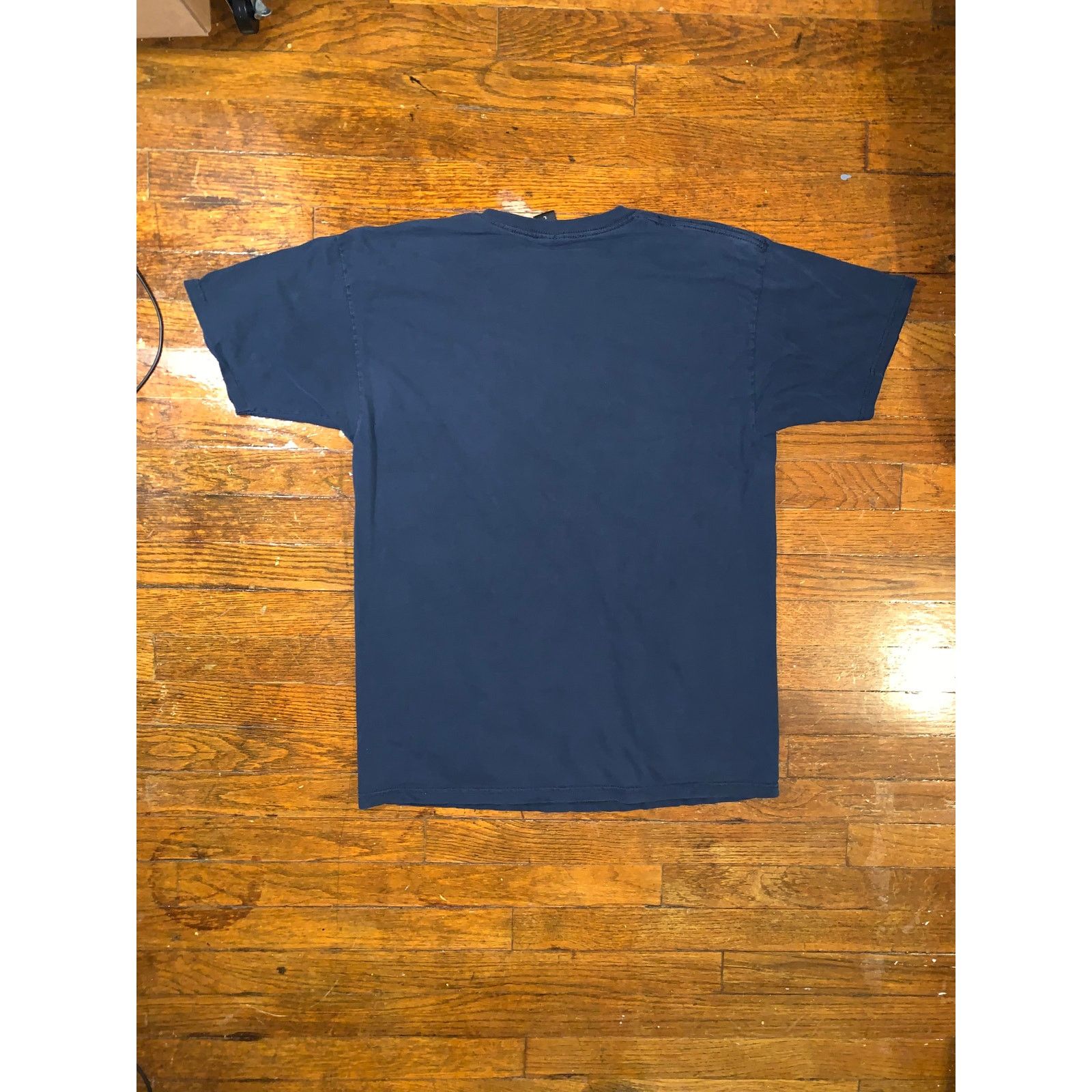 Obey × Vintage Vintage Y2K Obey Logo T Shirt Large Navy Red Made in Mexico Size US L / EU 52-54 / 3 - 5 Thumbnail
