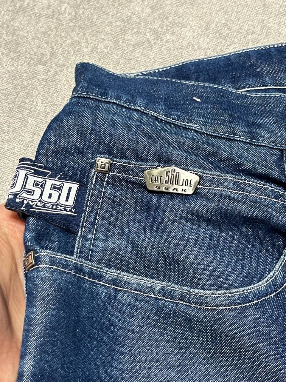 Vintage Vintage FJ560 Fat Joe Blue Rap Pants Jeans SK8 Urban Gear Size US 32 / EU 48 - 7 Thumbnail