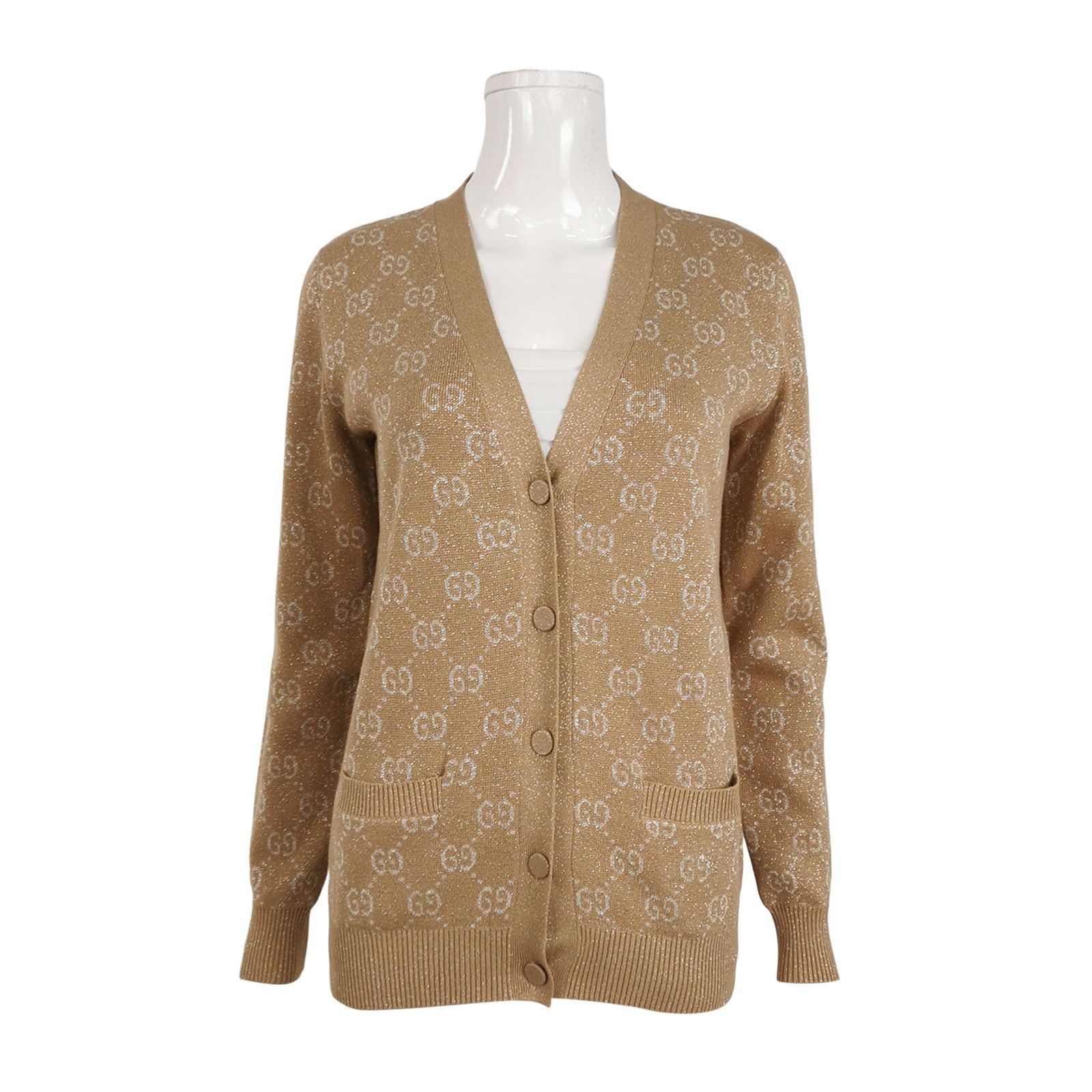 Gucci Gucci GG Monogram Cardigan Size S Size S / US 4 / IT 40 - 1 Thumbnail
