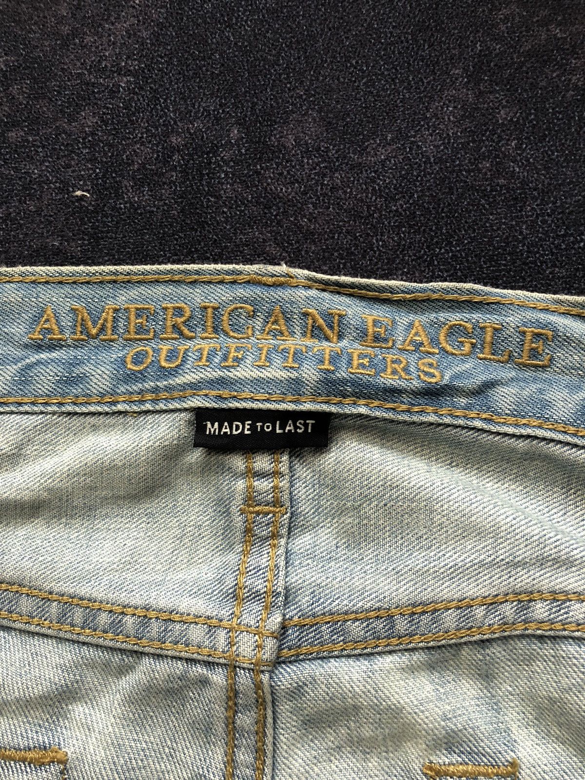 American Eagle Outfitters 💸LASTDROP💸 American Eagle Ripped Rusty Jeans Punk Style Size US 32 / EU 48 - 14 Thumbnail
