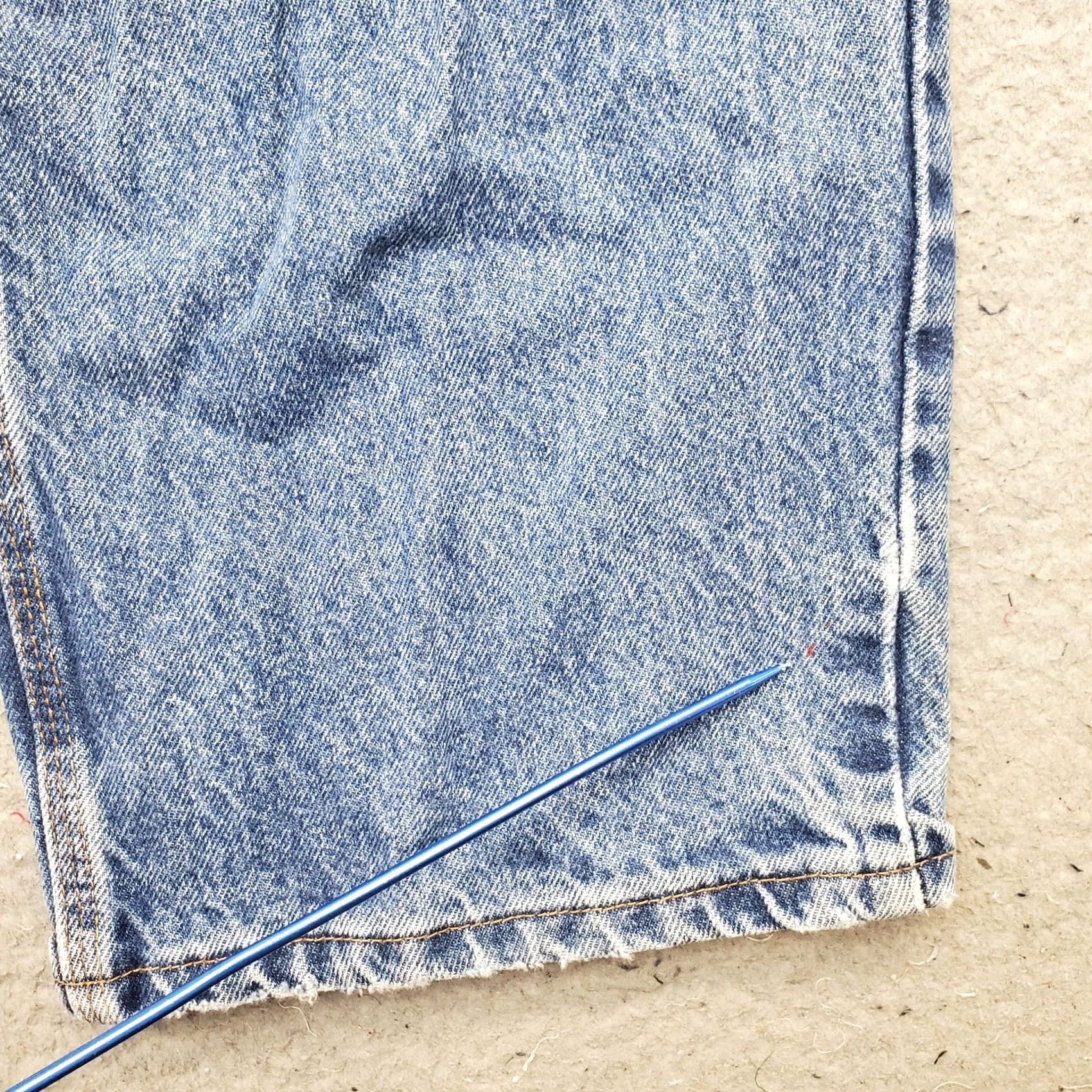 Wrangler Wrangler Mens Jeans 40x30 Blue Denim Riggs Workwear High Rise FR3W020 Size US 40 / EU 56 - 7 Thumbnail