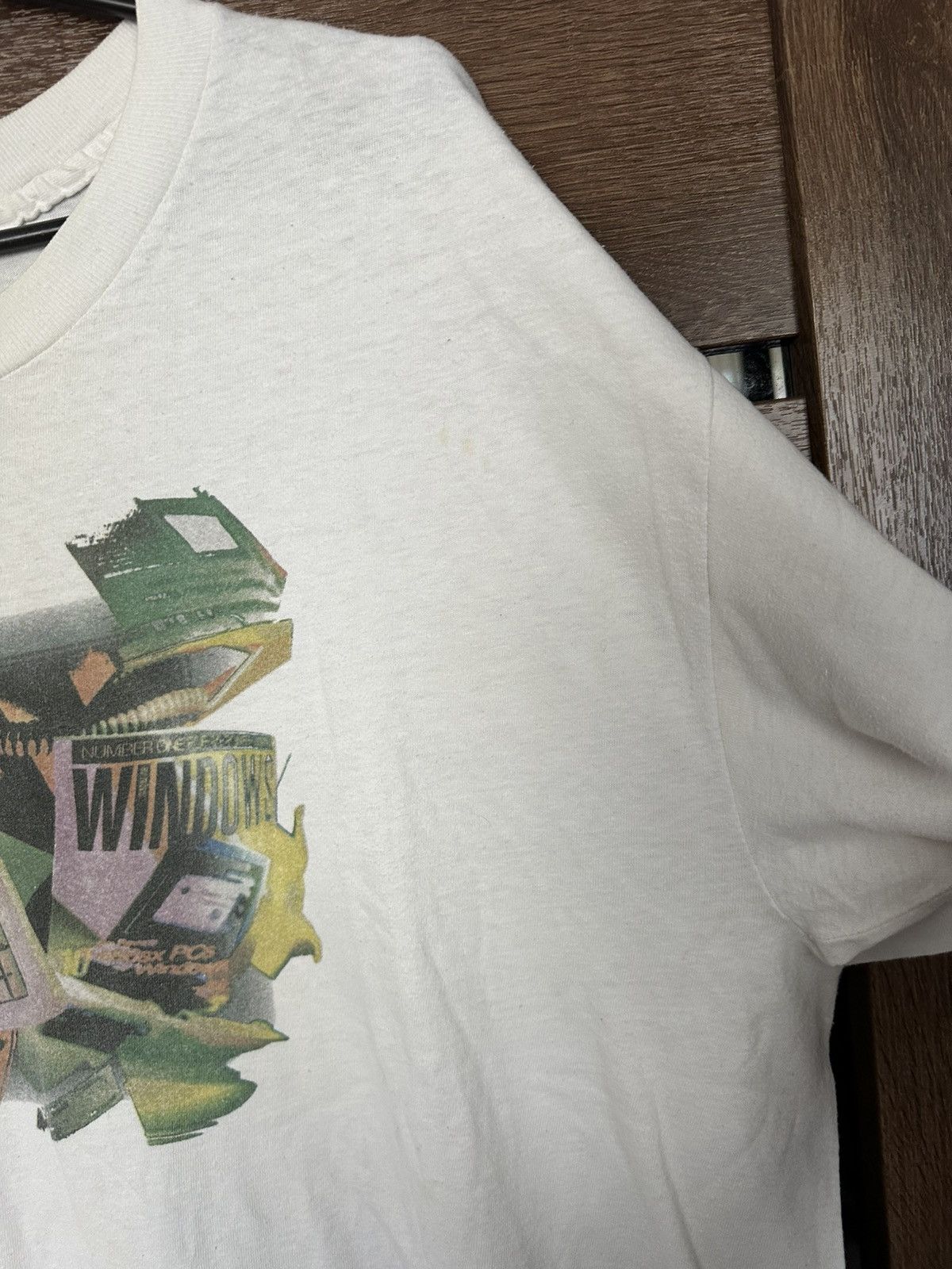 Vintage Windows Vintage Big Logo T-Shirt Tee 90s Size US XL / EU 56 / 4 - 15 Thumbnail