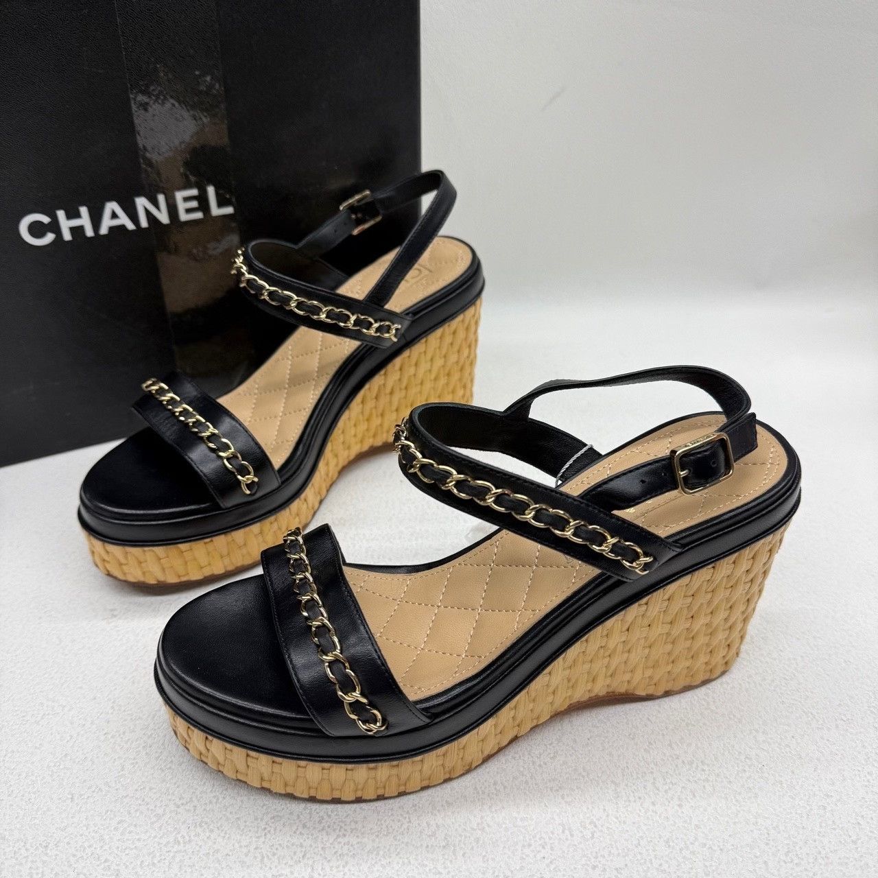 Chanel Chanel Waterproof Sandals us_6-5 Women Size US 6.5 / IT 36.5 - 1 Thumbnail