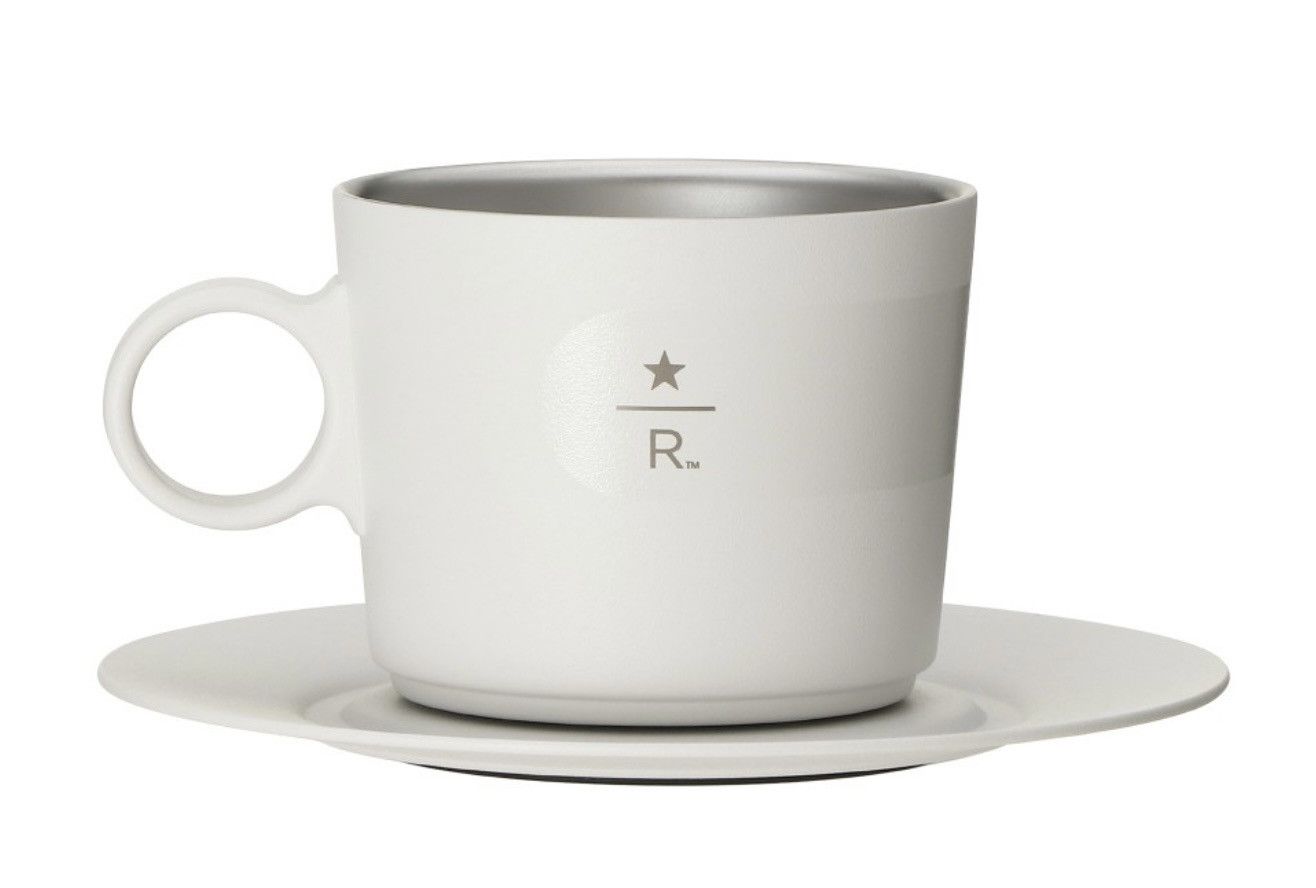 Haunted Starbucks × Stanley & Sons STANLEY Stainless Steel Cup & Saucer White 192ml Size ONE SIZE - 2 Thumbnail