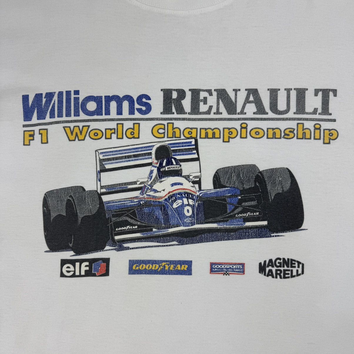 Formula 1 Vintage Williams Renault F1 World Championship T-shirt Size US L / EU 52-54 / 3 - 6 Thumbnail