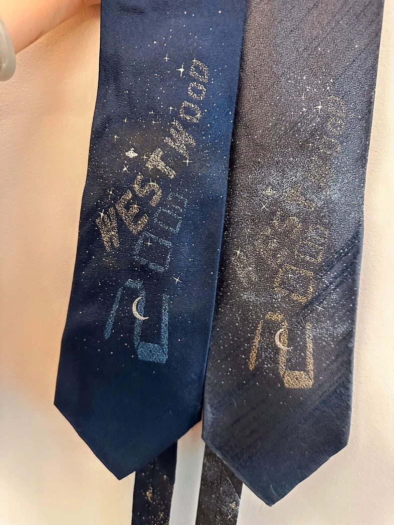 Vivienne Westwood Vivienne Westwood Galactic Starry Sky Tie Size ONE SIZE - 1 Thumbnail