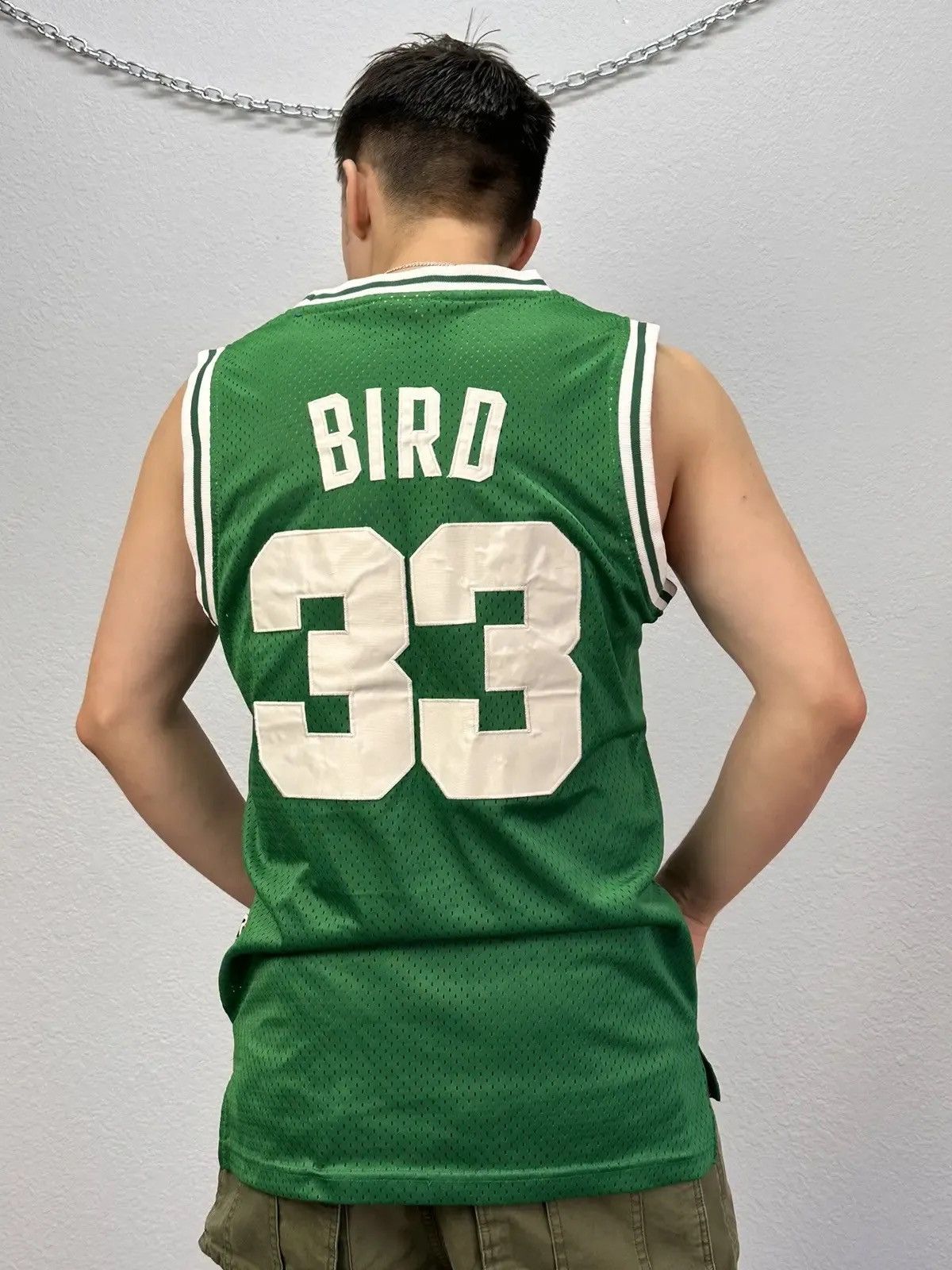 Adidas × NBA Larry Bird 33 Boston Celtics adidas nba jersey retro vintage Size US M / EU 48-50 / 2 - 1 Thumbnail
